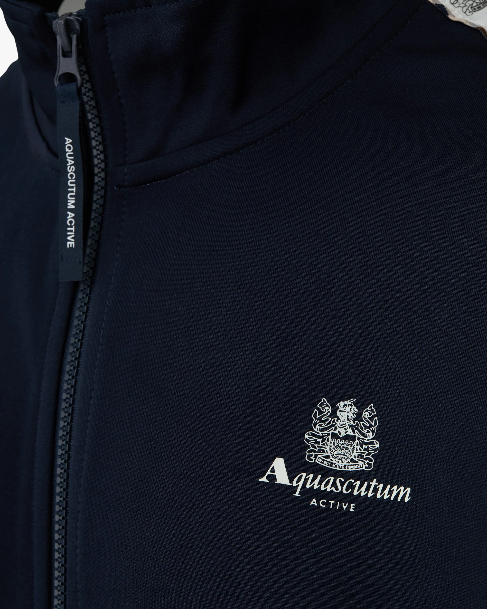 Felpa senza cappuccio Aquascutum Active CREST TAPE TRACK TOP - Image 4