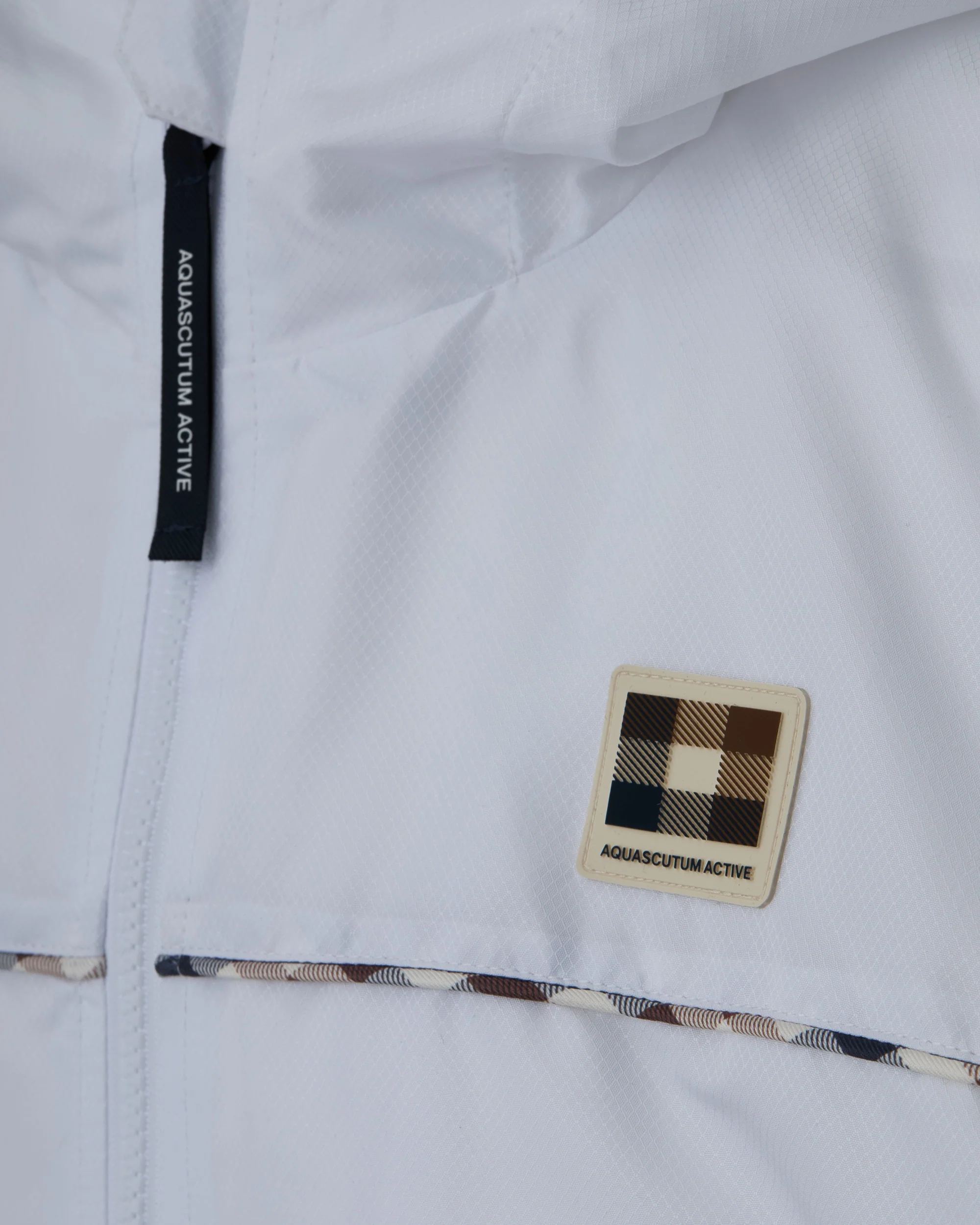 Felpa senza cappuccio Aquascutum Active DIAMOND WAVE BADGE TRACK TOP - Image 3