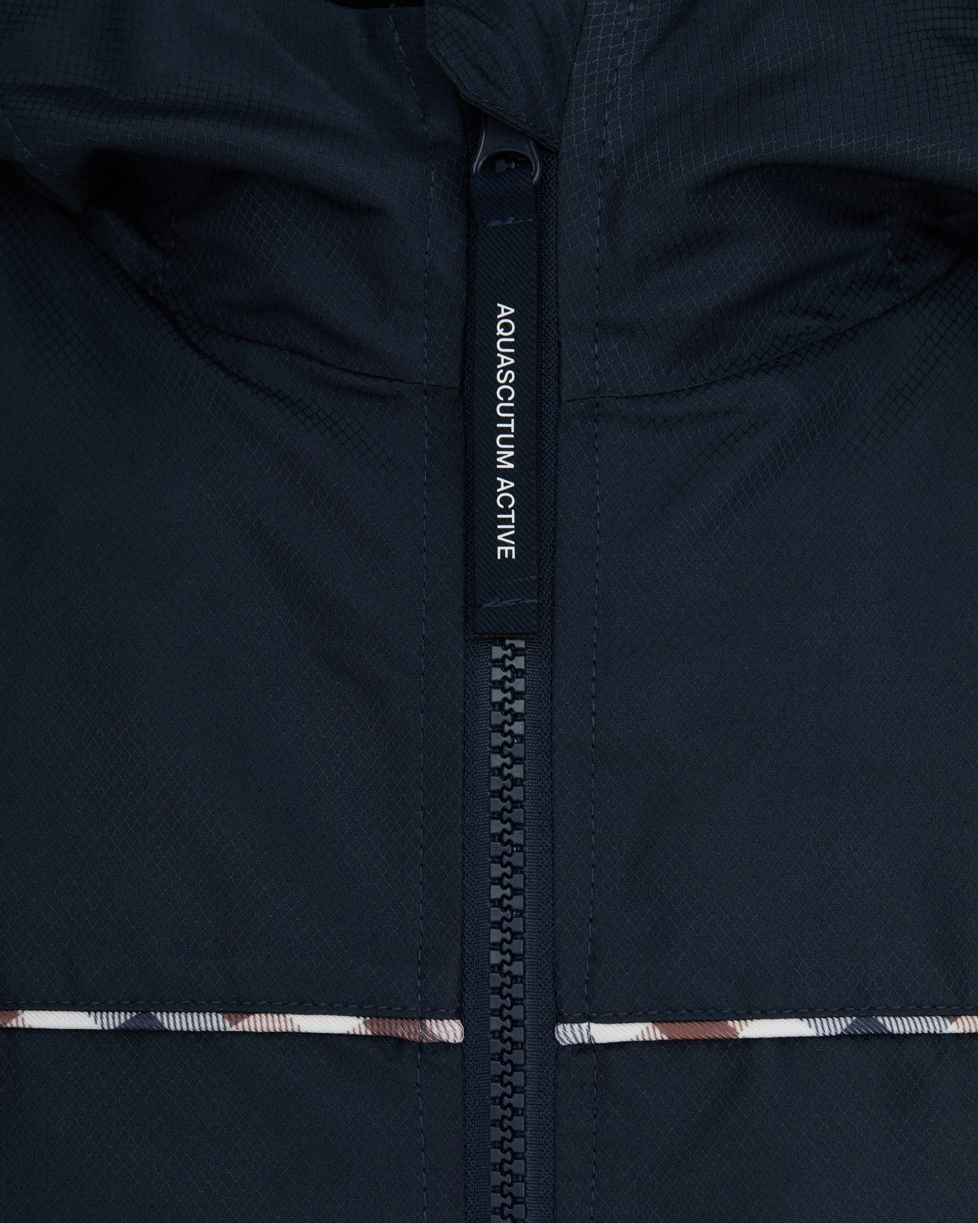 Felpa senza cappuccio Aquascutum Active DIAMOND WAVE BADGE TRACK TOP - Image 3