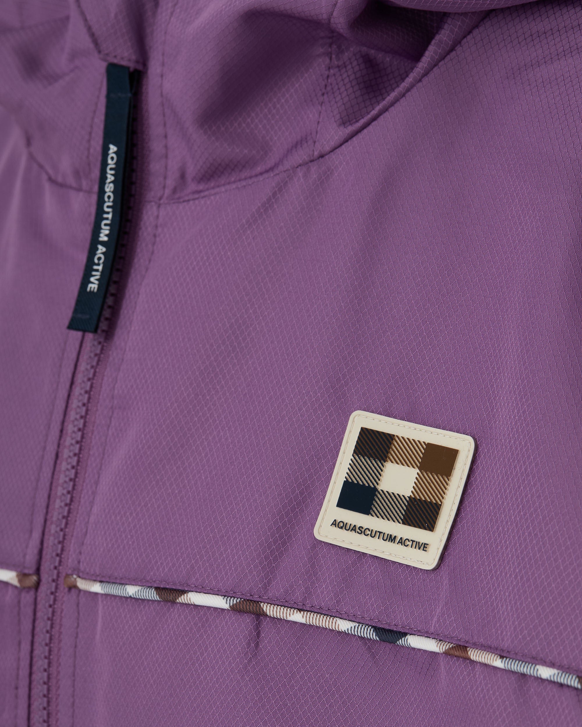 Felpa senza cappuccio Aquascutum Active DIAMOND WAVE BADGE TRACK TOP - Image 3