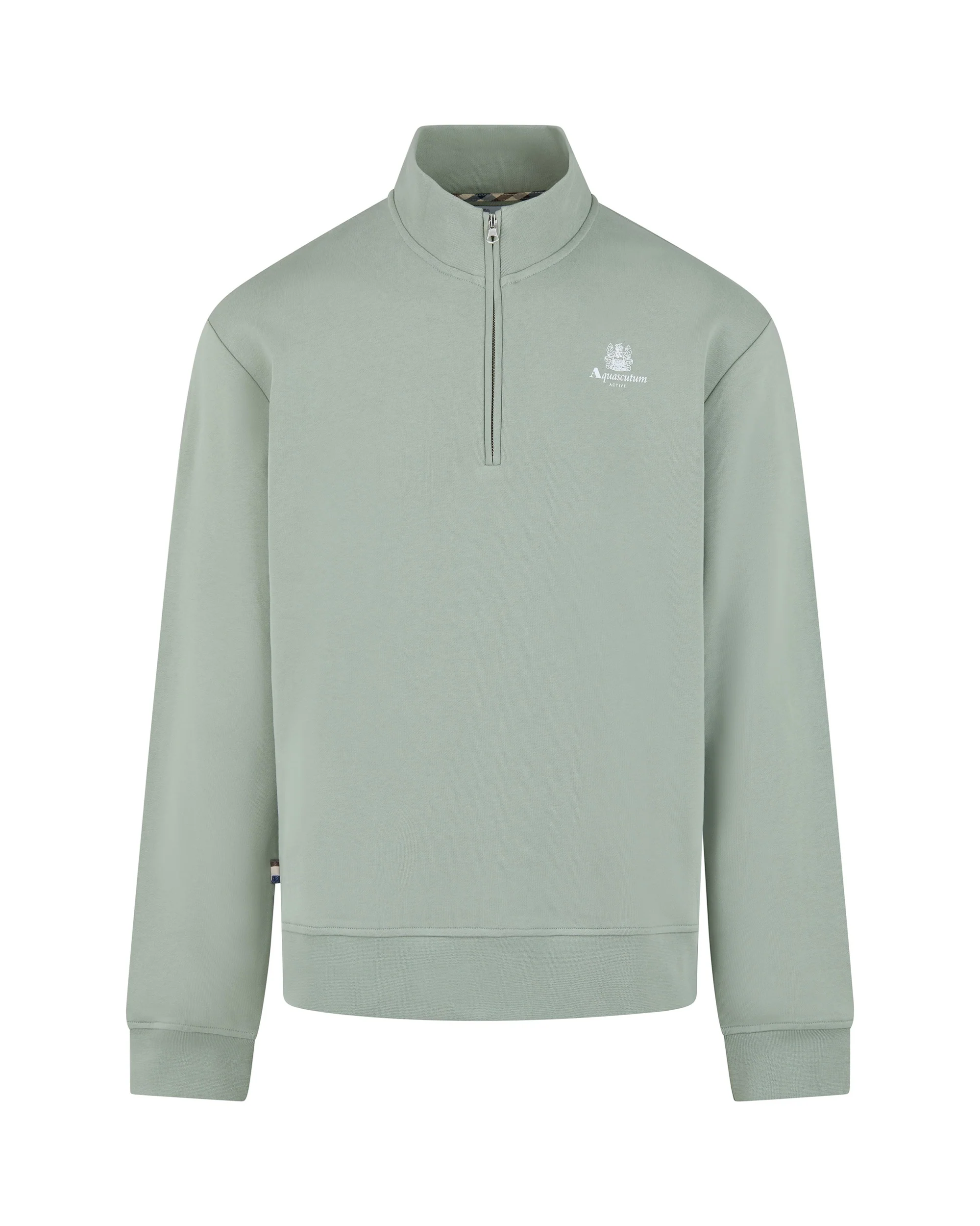 Felpa senza cappuccio Aquascutum Active HALF ZIP MOCK NECK