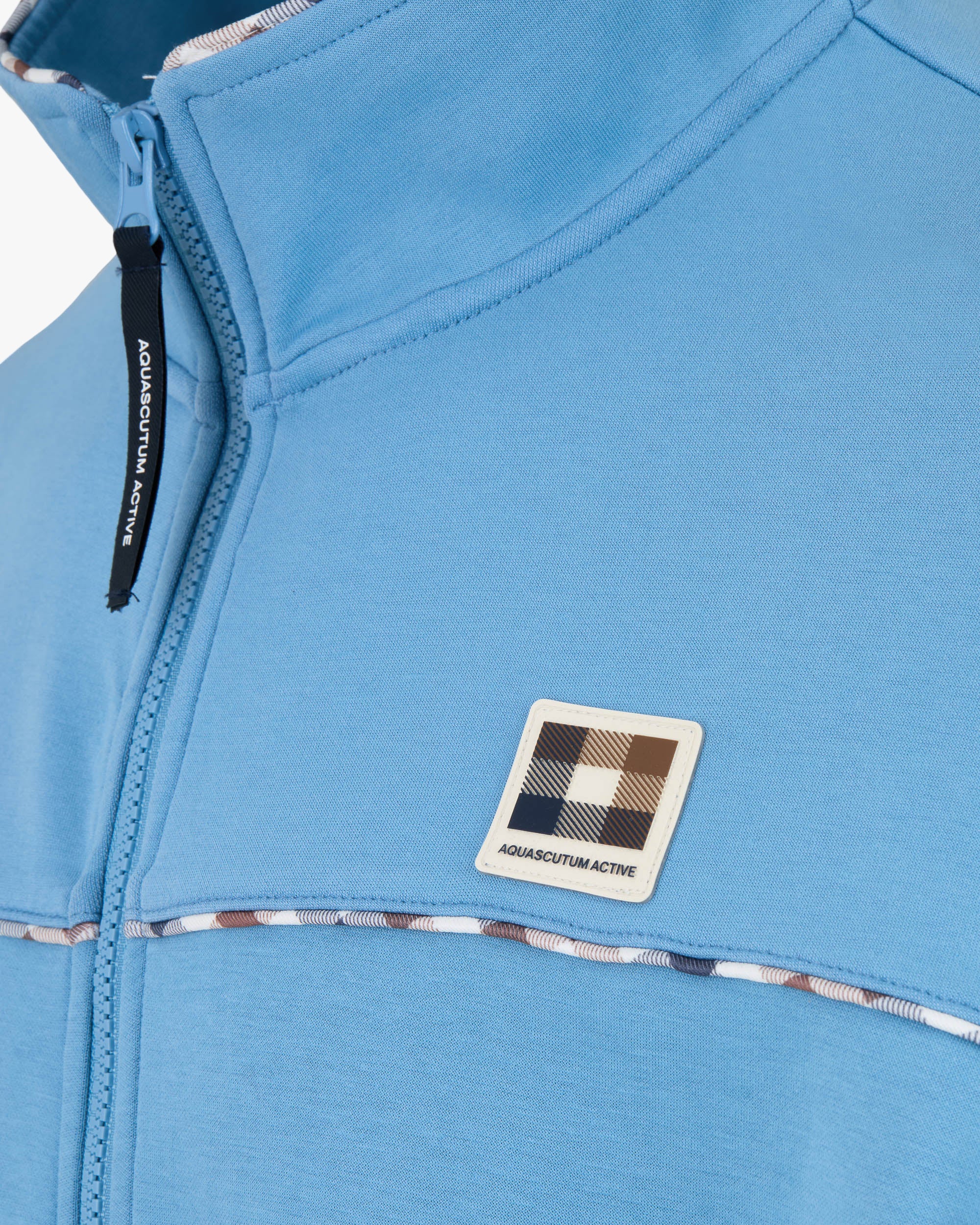 Felpa senza cappuccio Aquascutum Active PIPING SCUBA TRACK TOP - Image 5