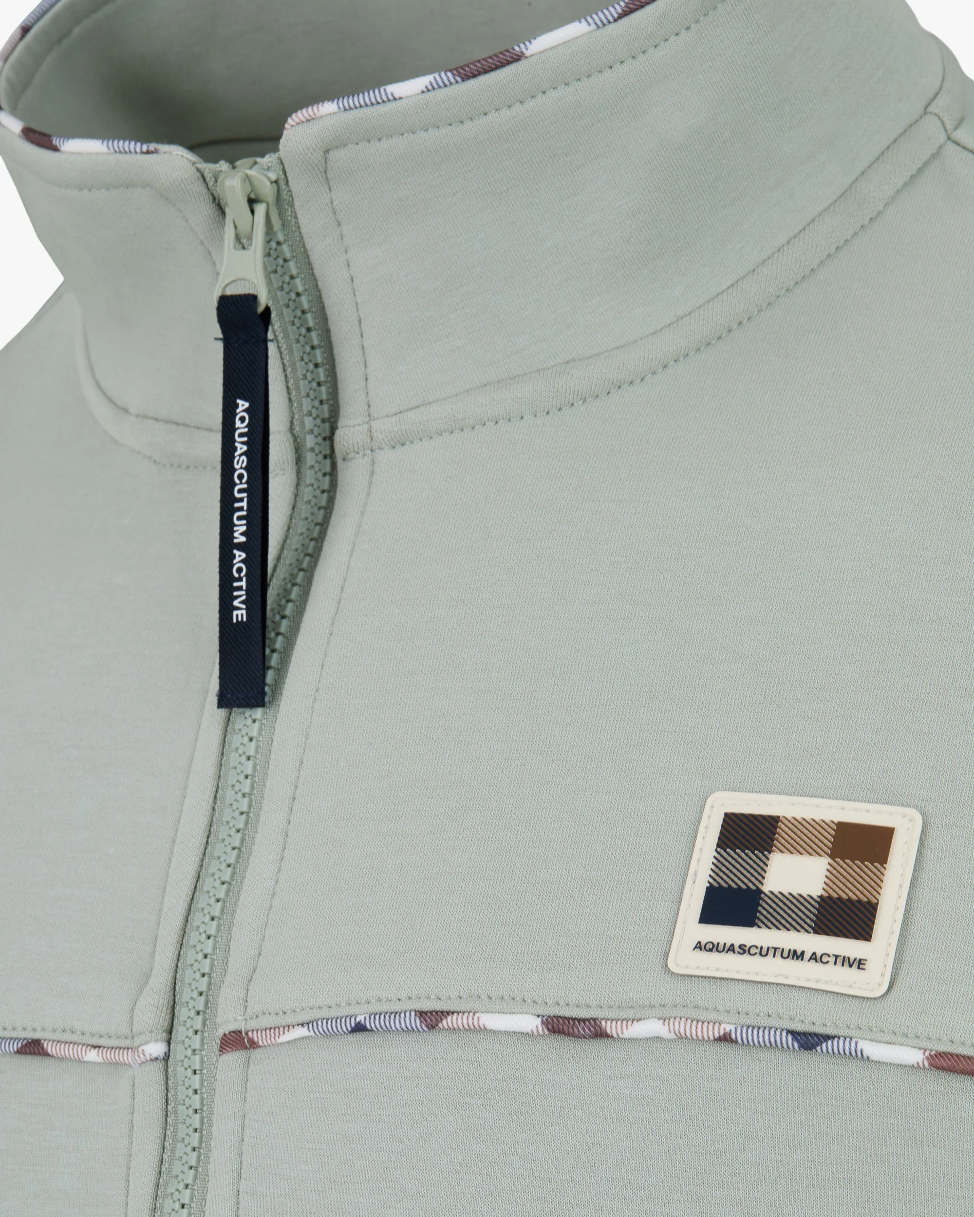 Felpa senza cappuccio Aquascutum Active PIPING SCUBA TRACK TOP - Image 3