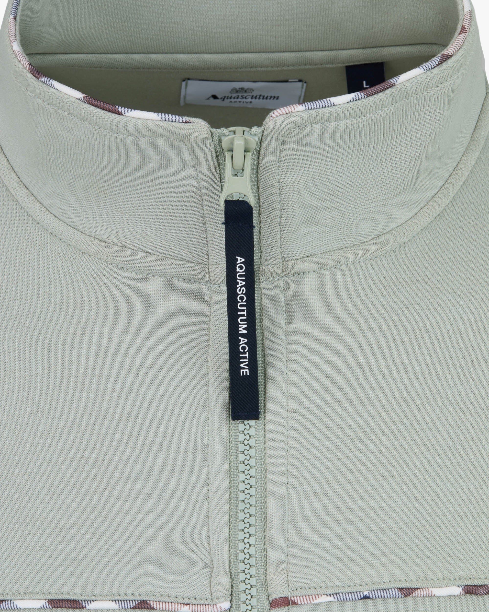 Felpa senza cappuccio Aquascutum Active PIPING SCUBA TRACK TOP - Image 4