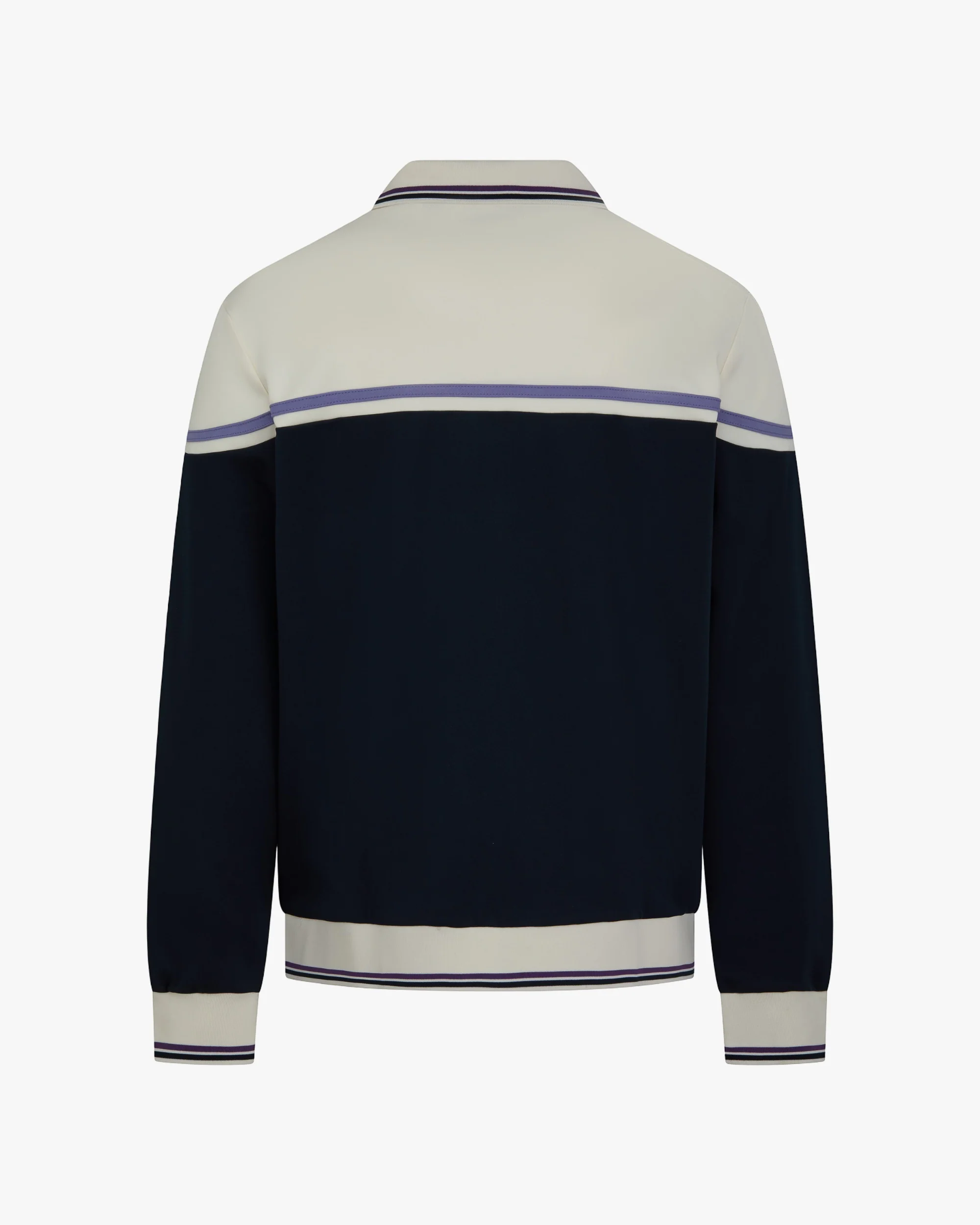Felpa senza cappuccio Aquascutum Active POLO COLLAR TRACK TOP - Image 3