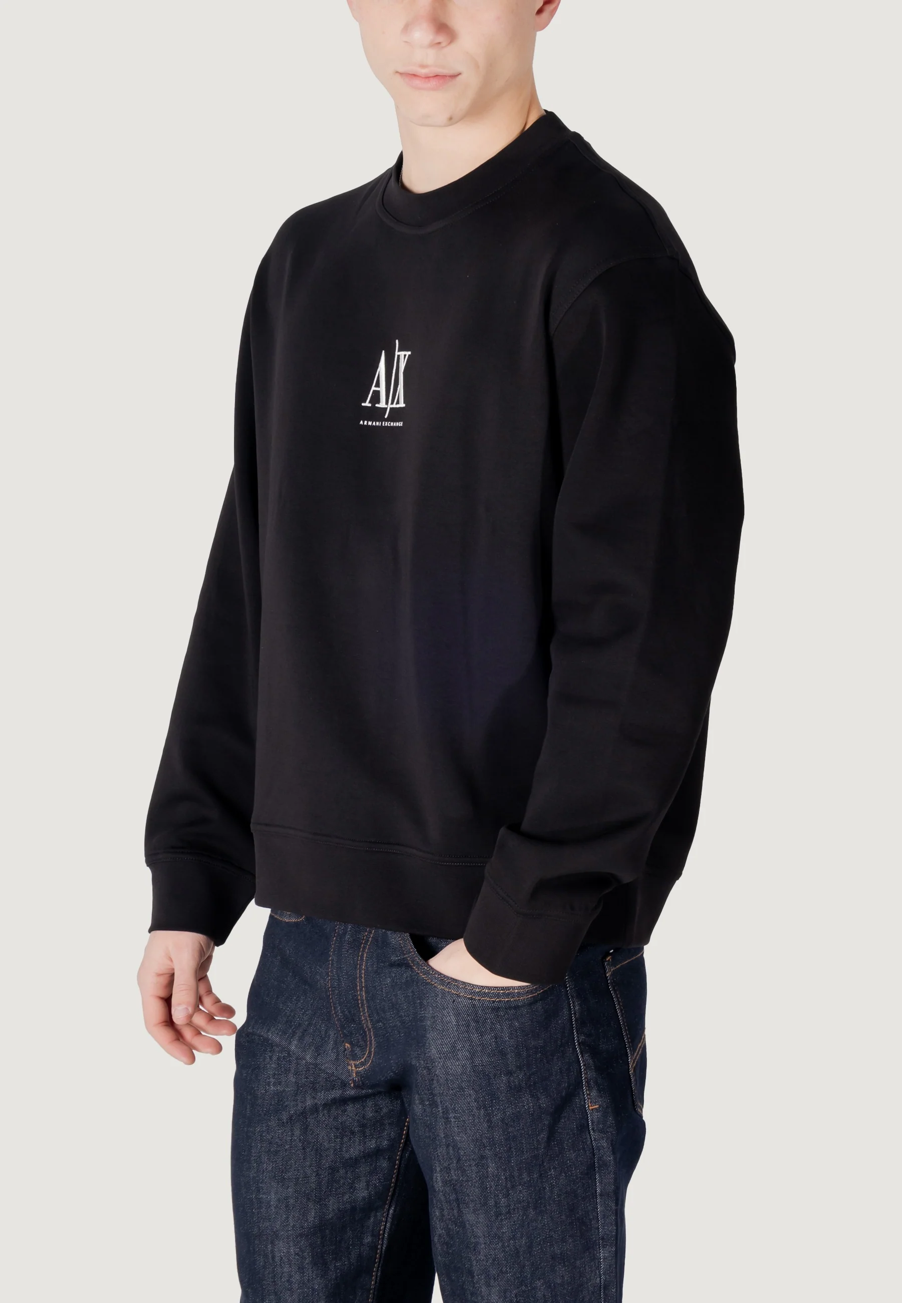Felpa senza cappuccio Armani Exchange XM000368 AF10818 - Image 3