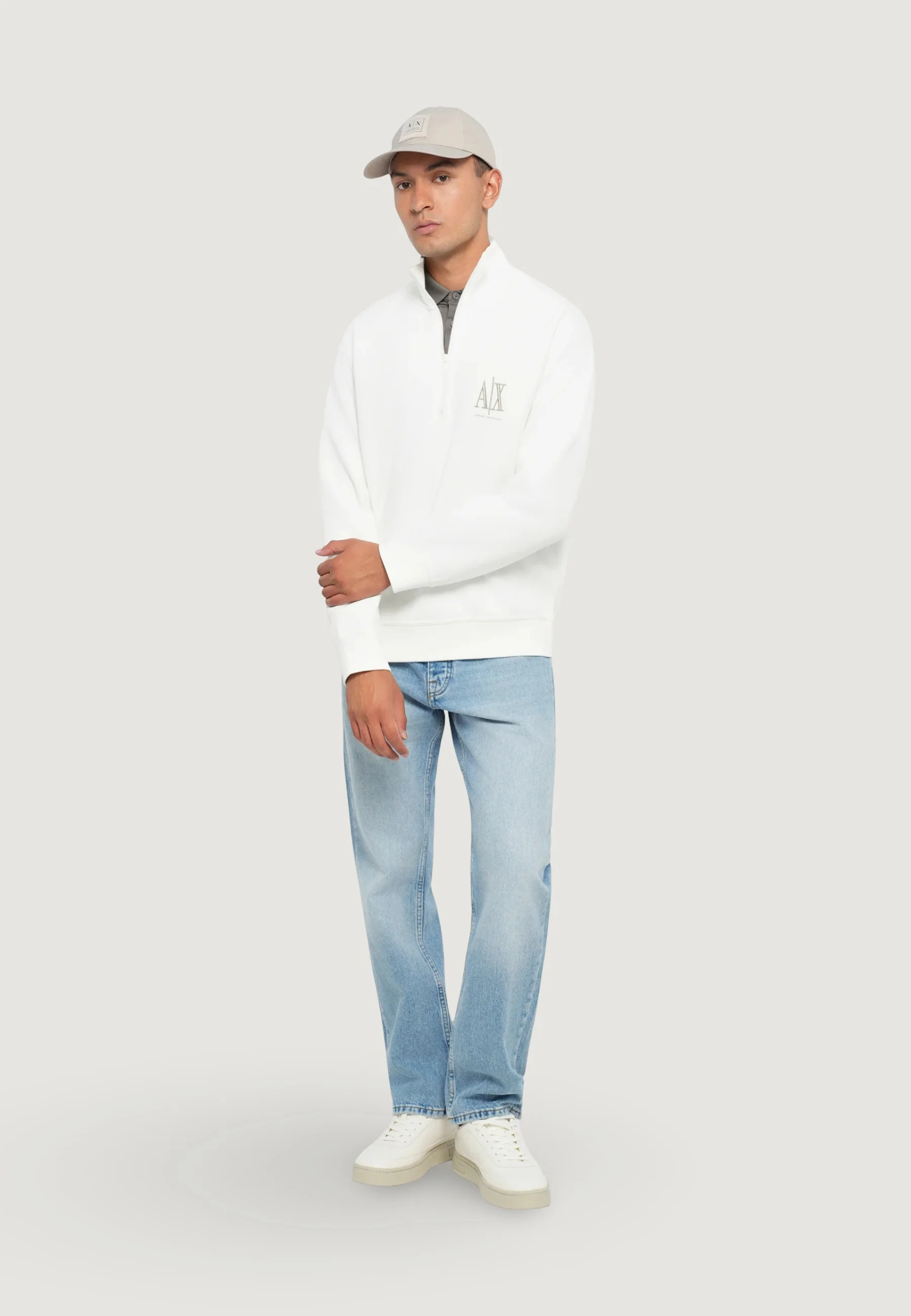 Felpa senza cappuccio Armani Exchange XM000370 AF10818 - Image 2