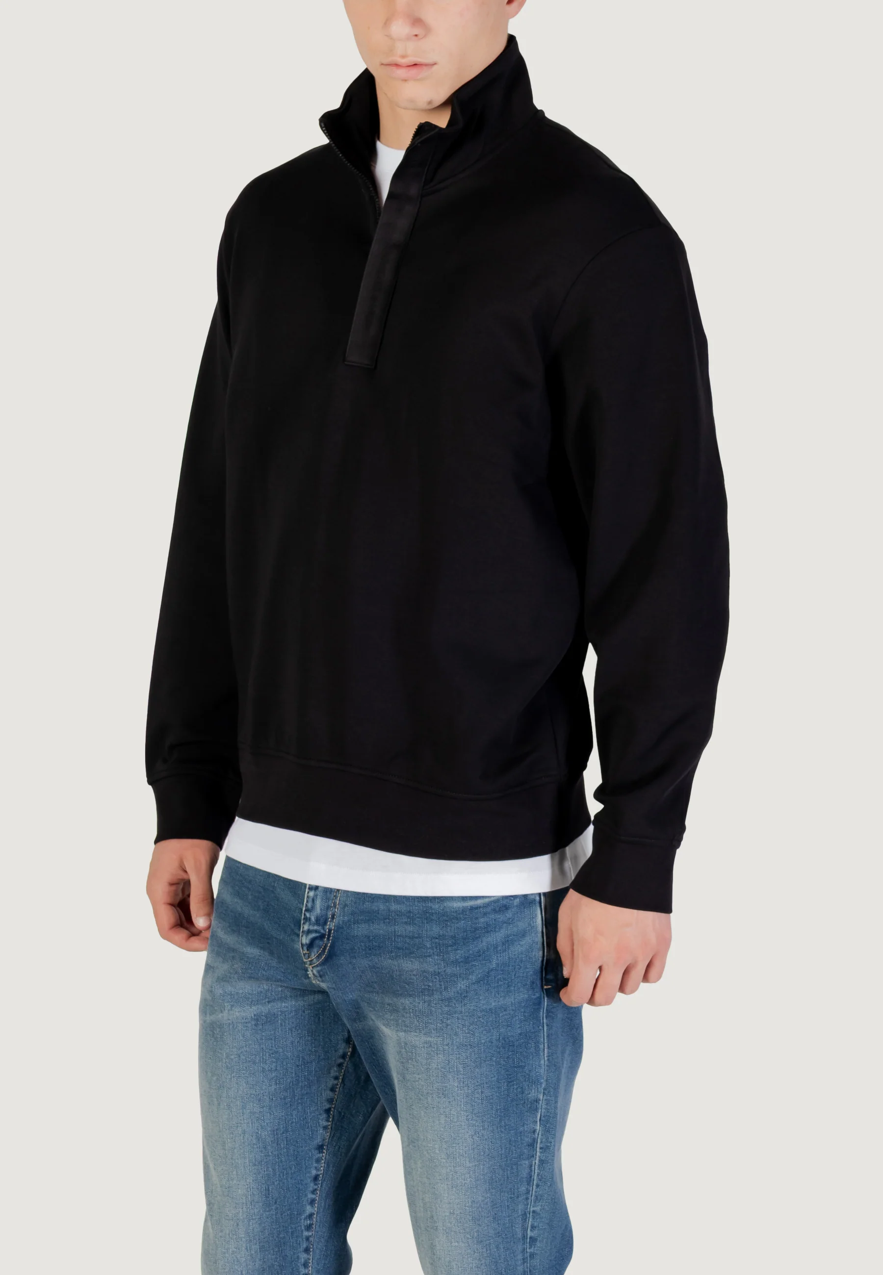 Felpa senza cappuccio Armani Exchange XM001295 AF10818 - Image 3