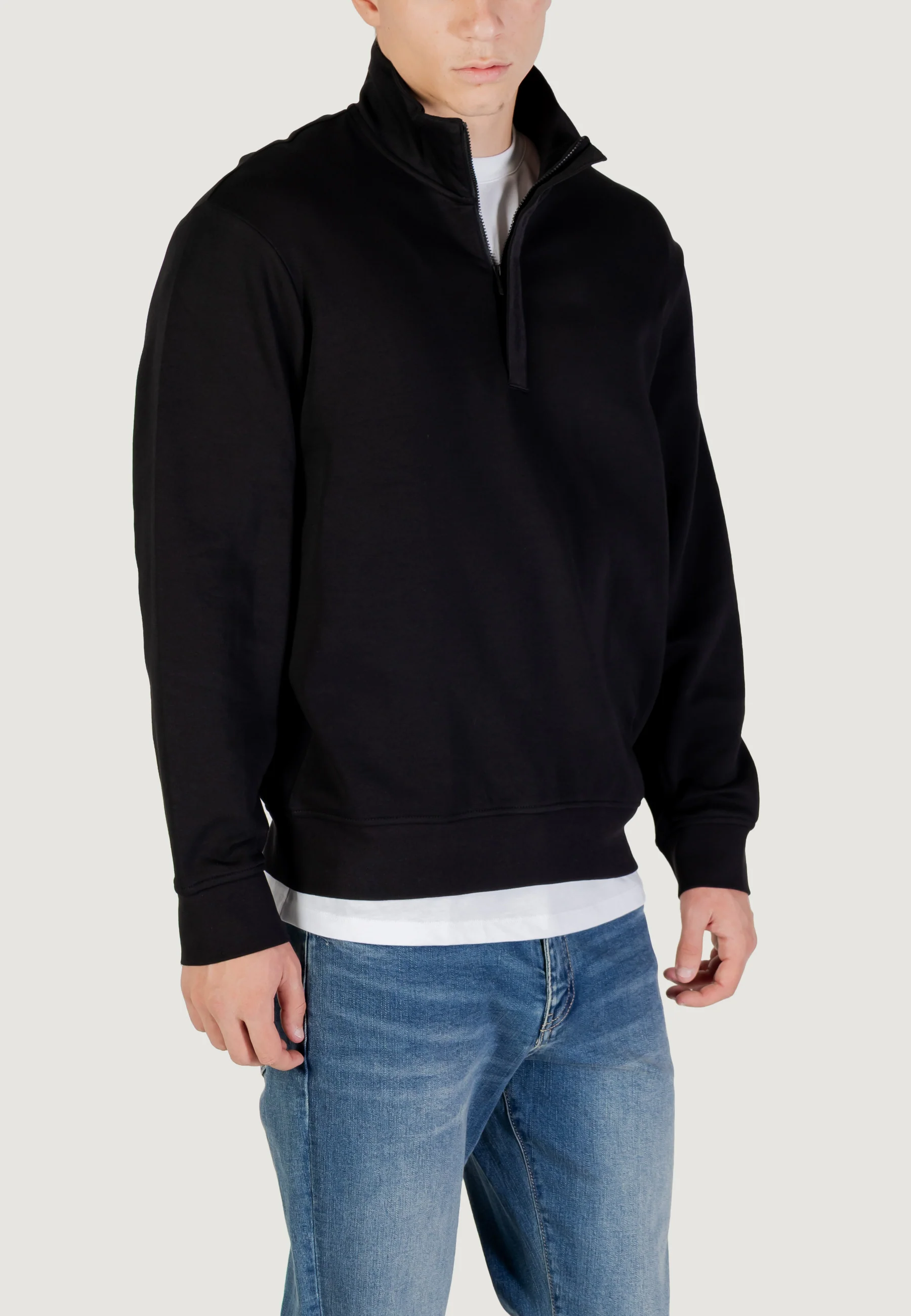 Felpa senza cappuccio Armani Exchange XM001295 AF10818 - Image 4