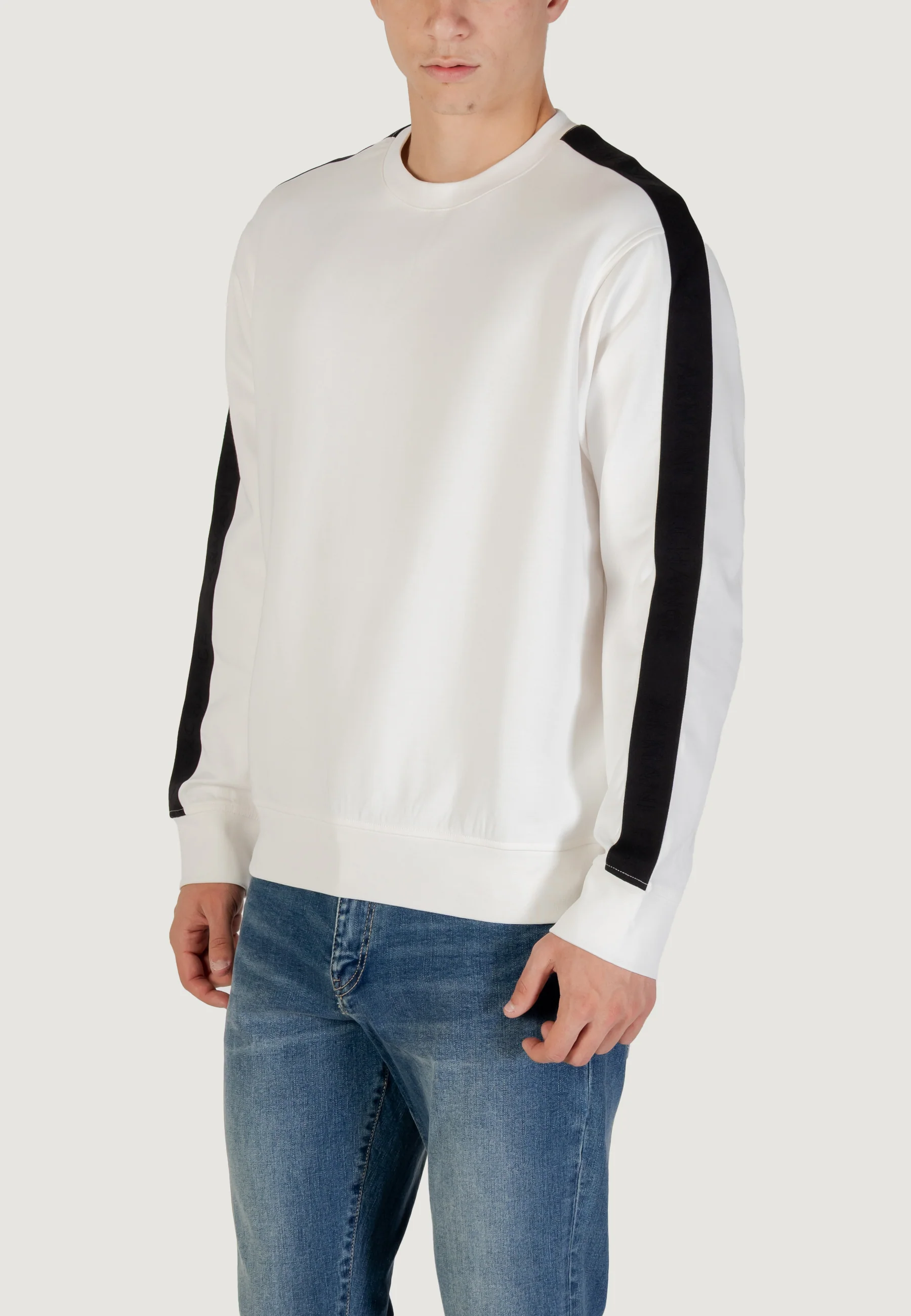 Felpa senza cappuccio Armani Exchange XM001296 AF10818 - Image 4
