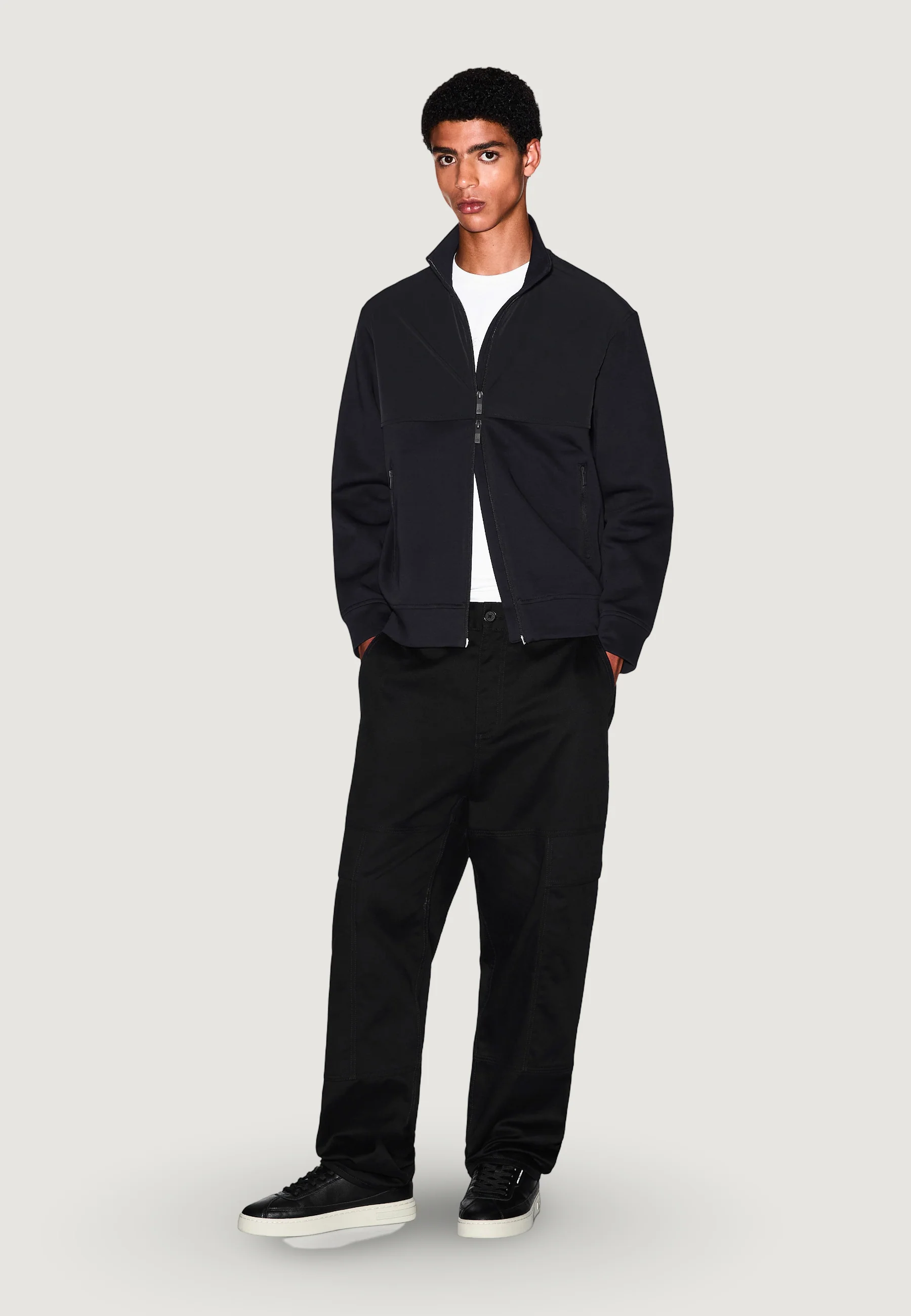 Felpa senza cappuccio Armani Exchange XM001564 AF10818 - Image 5