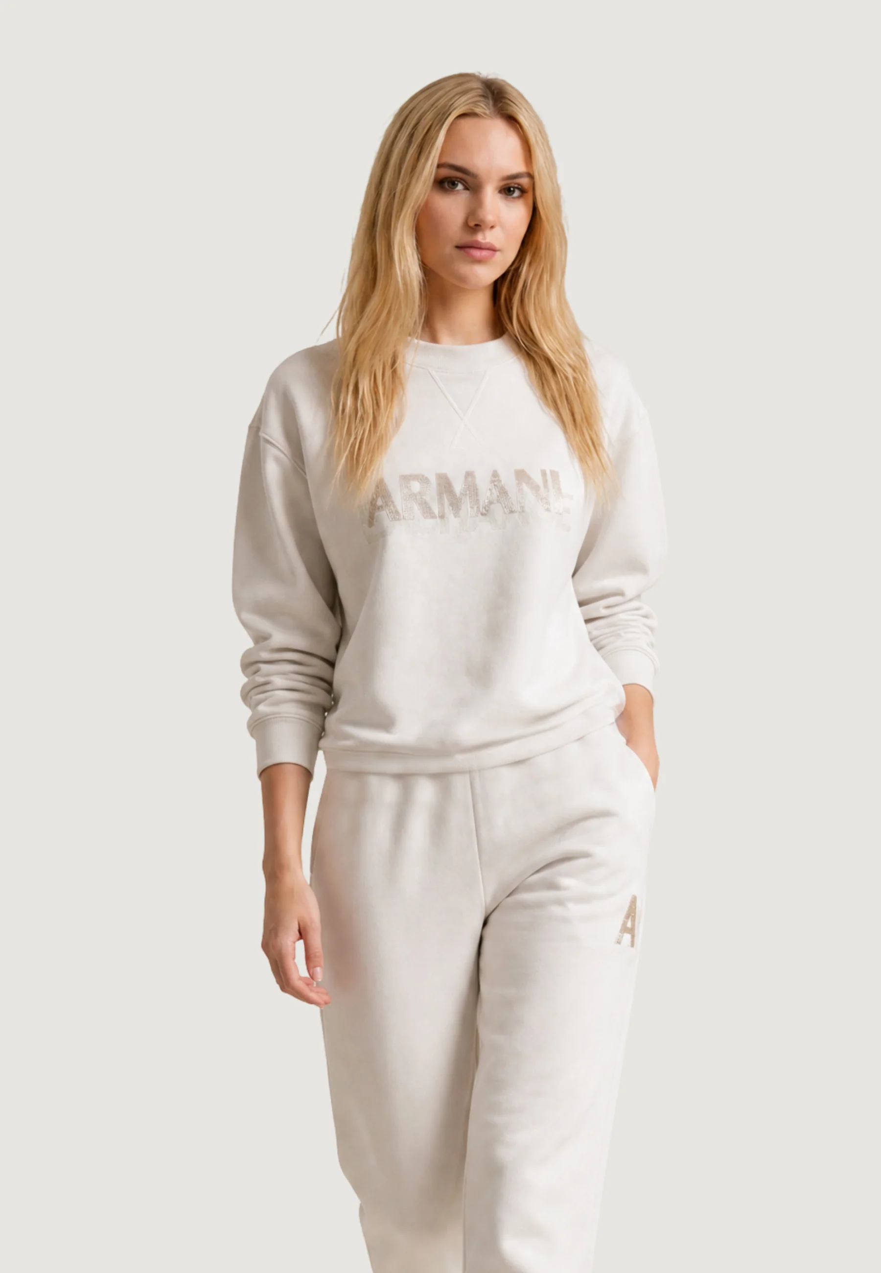 Felpa senza cappuccio Armani Exchange XW002397 AF13397