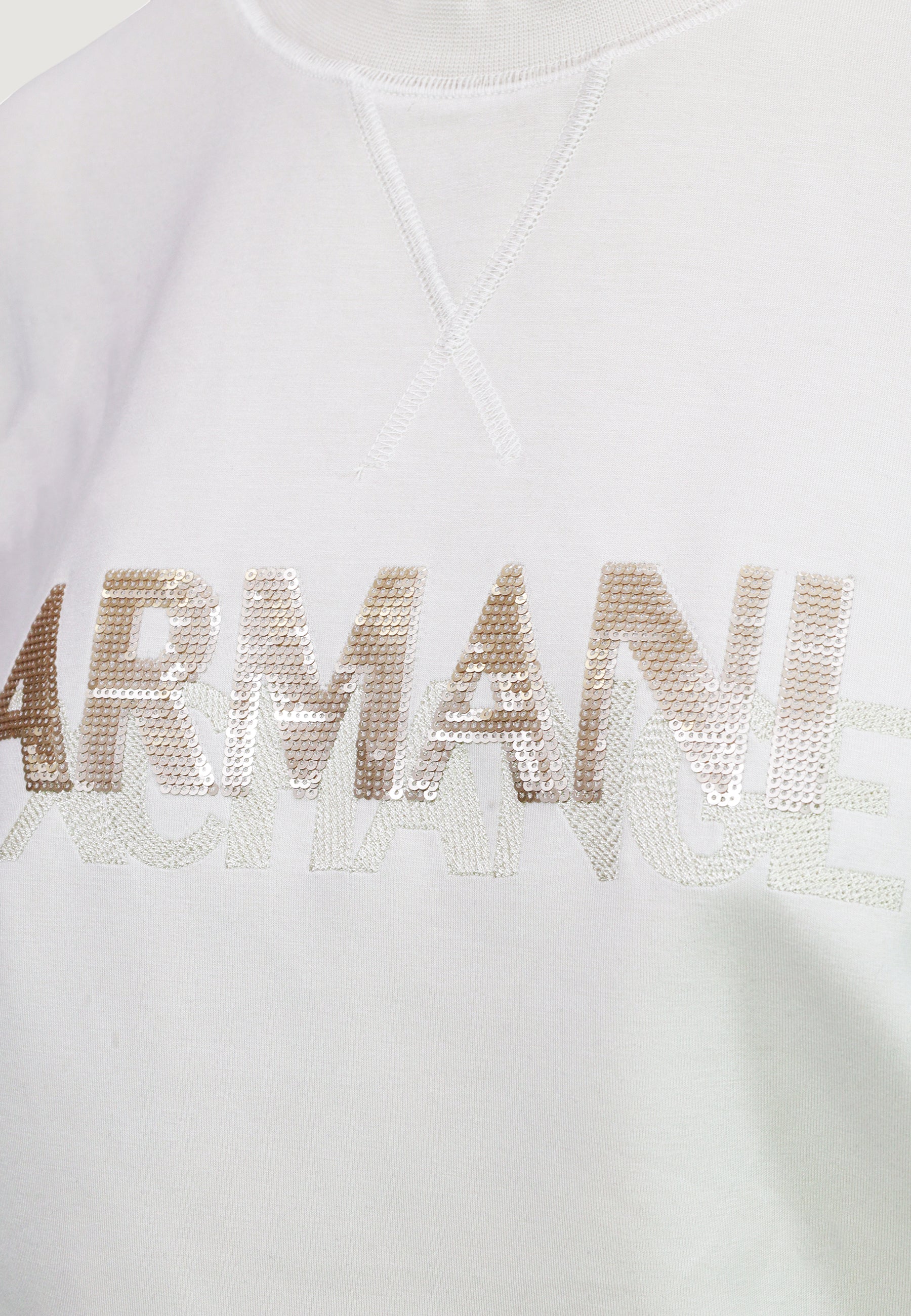 Felpa senza cappuccio Armani Exchange XW002397 AF13397 - Image 2