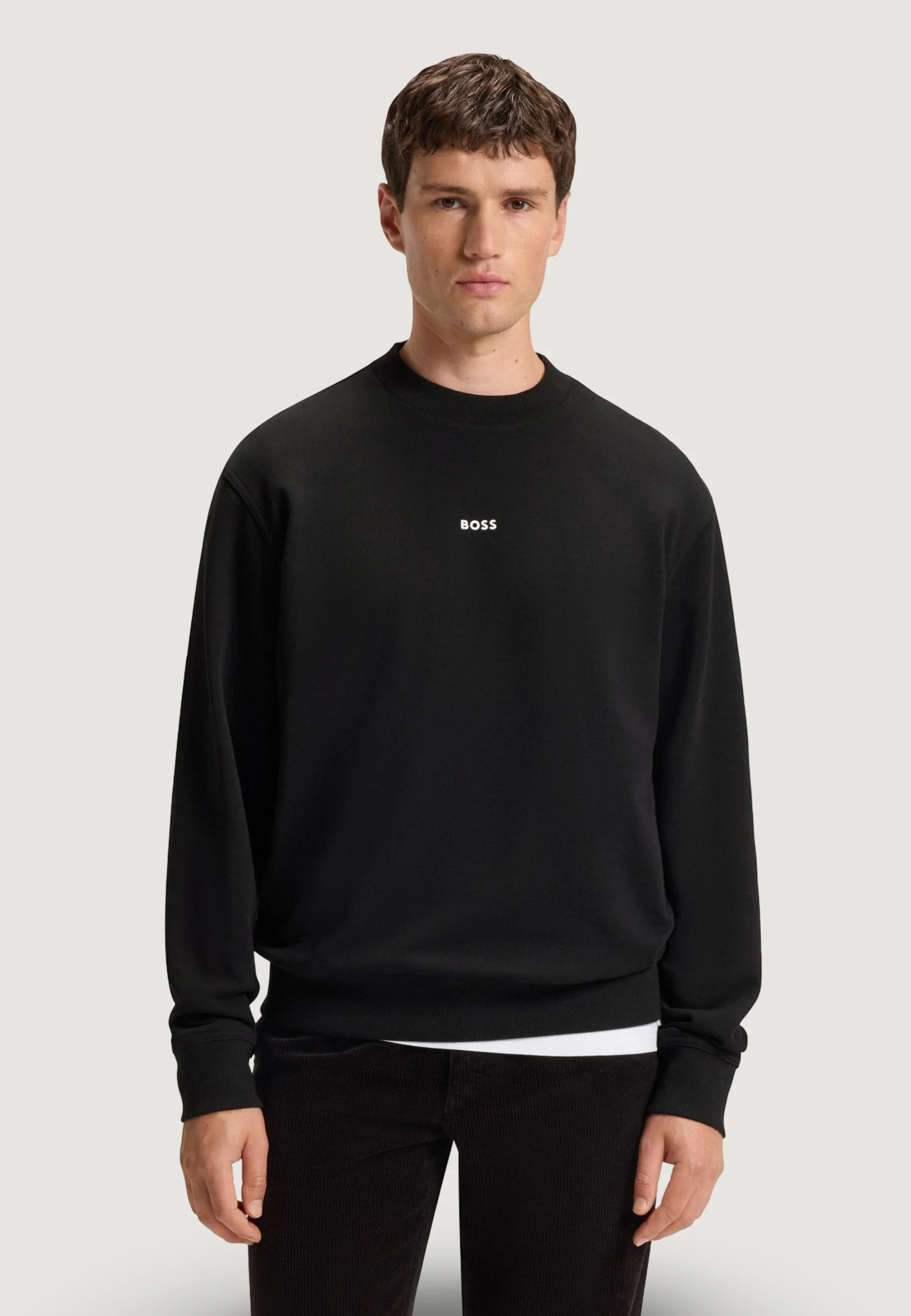 Felpa senza cappuccio Boss WeSmallcrew 10244192