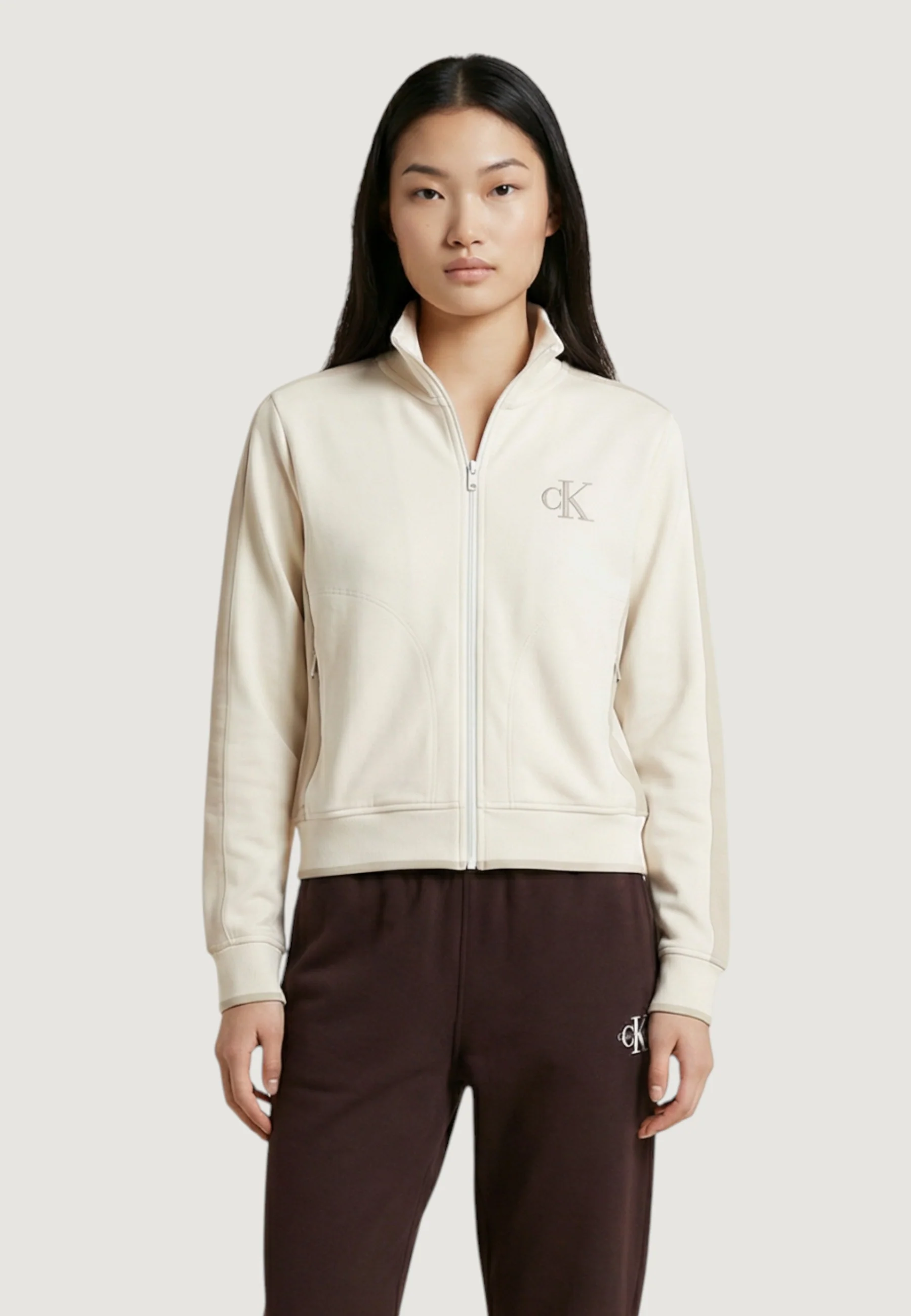 Felpa senza cappuccio Calvin Klein Jeans LV047E226G