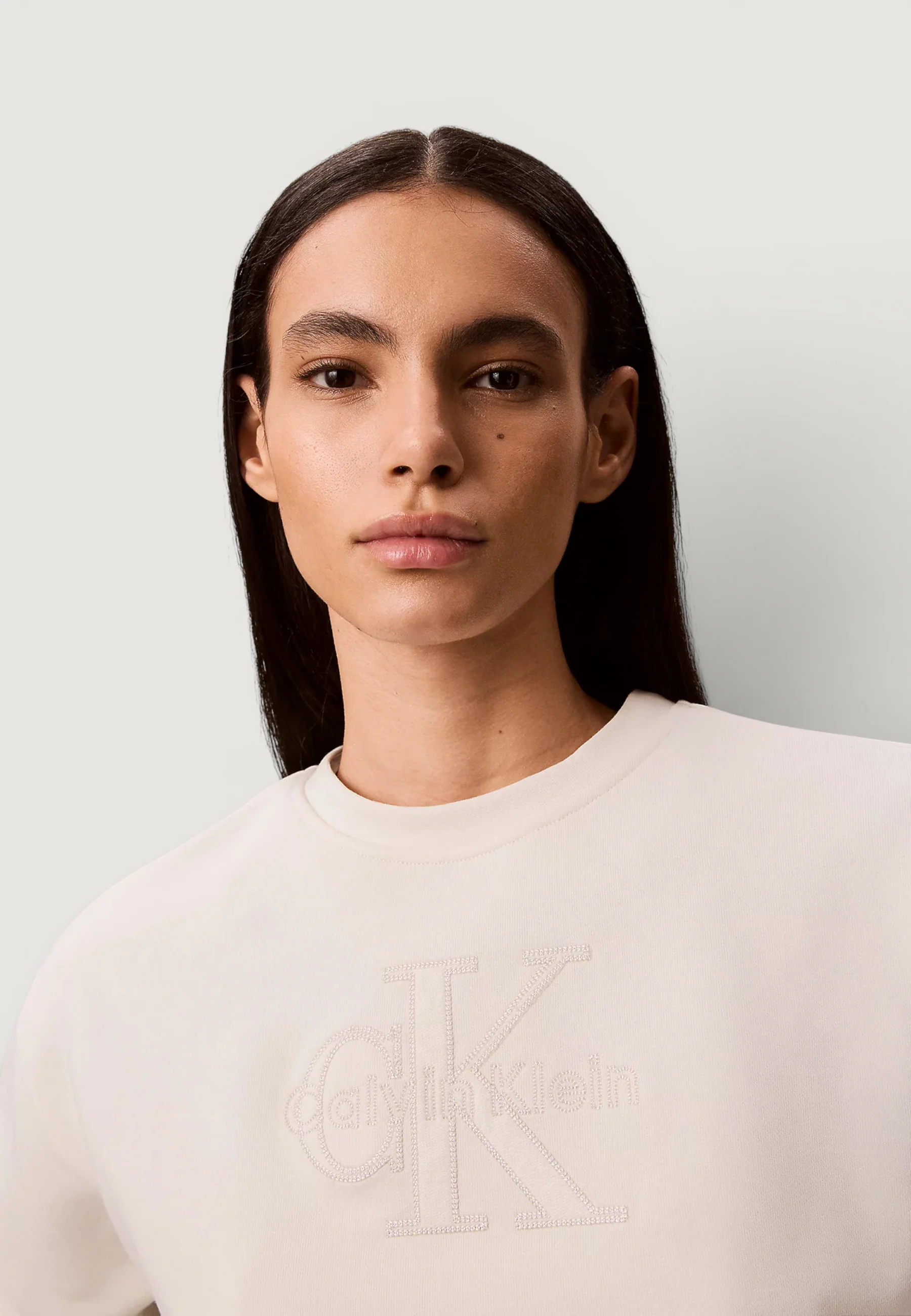 Felpa senza cappuccio Calvin Klein Jeans LV047G820G - Image 3