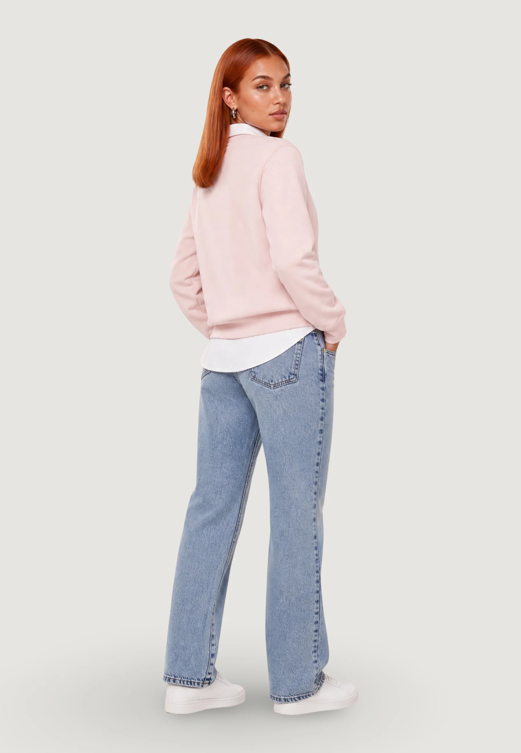 Felpa senza cappuccio Calvin Klein Jeans LV047G820G - Image 5