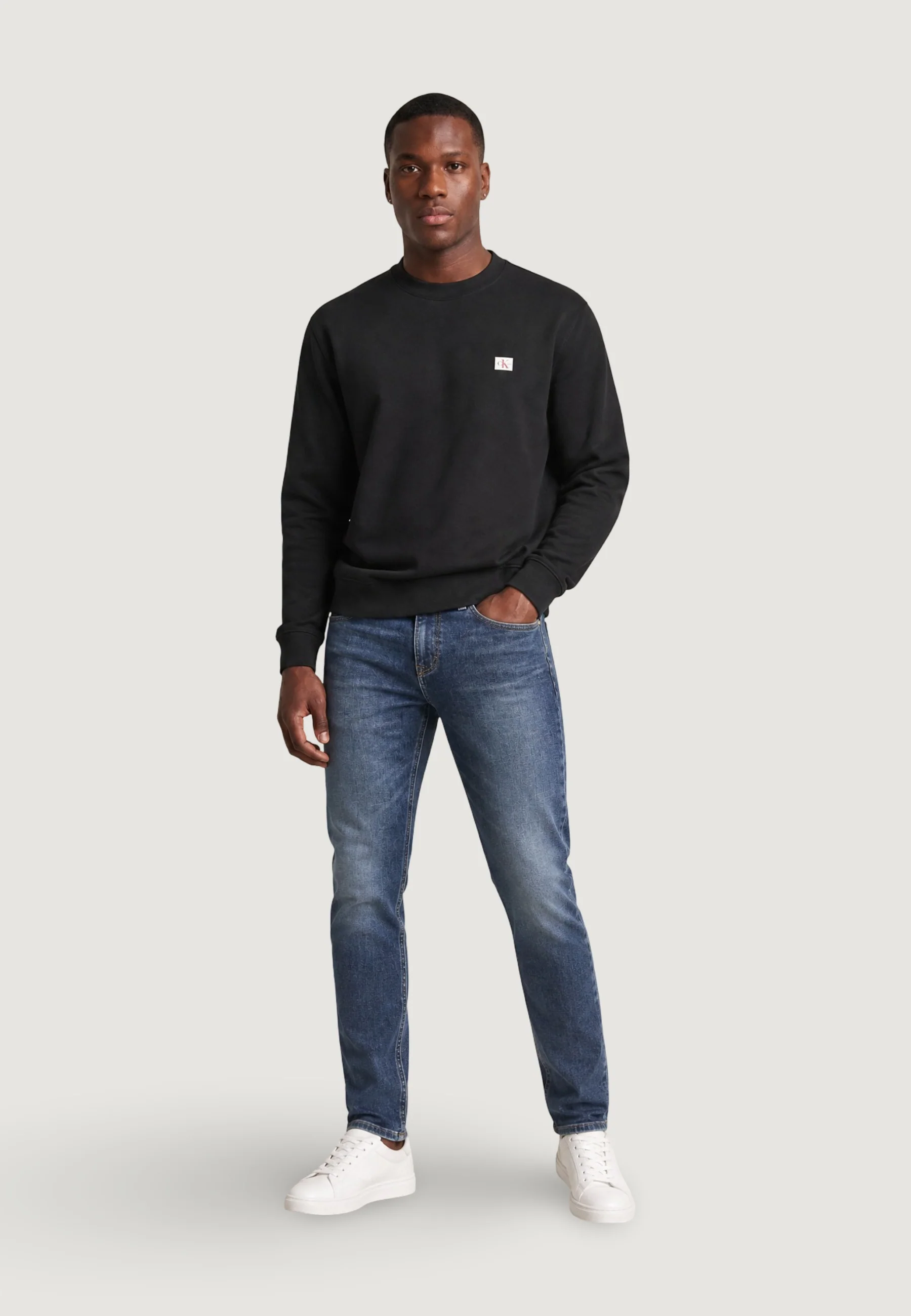 Felpa senza cappuccio Calvin Klein Jeans LV04RG268G - Image 4