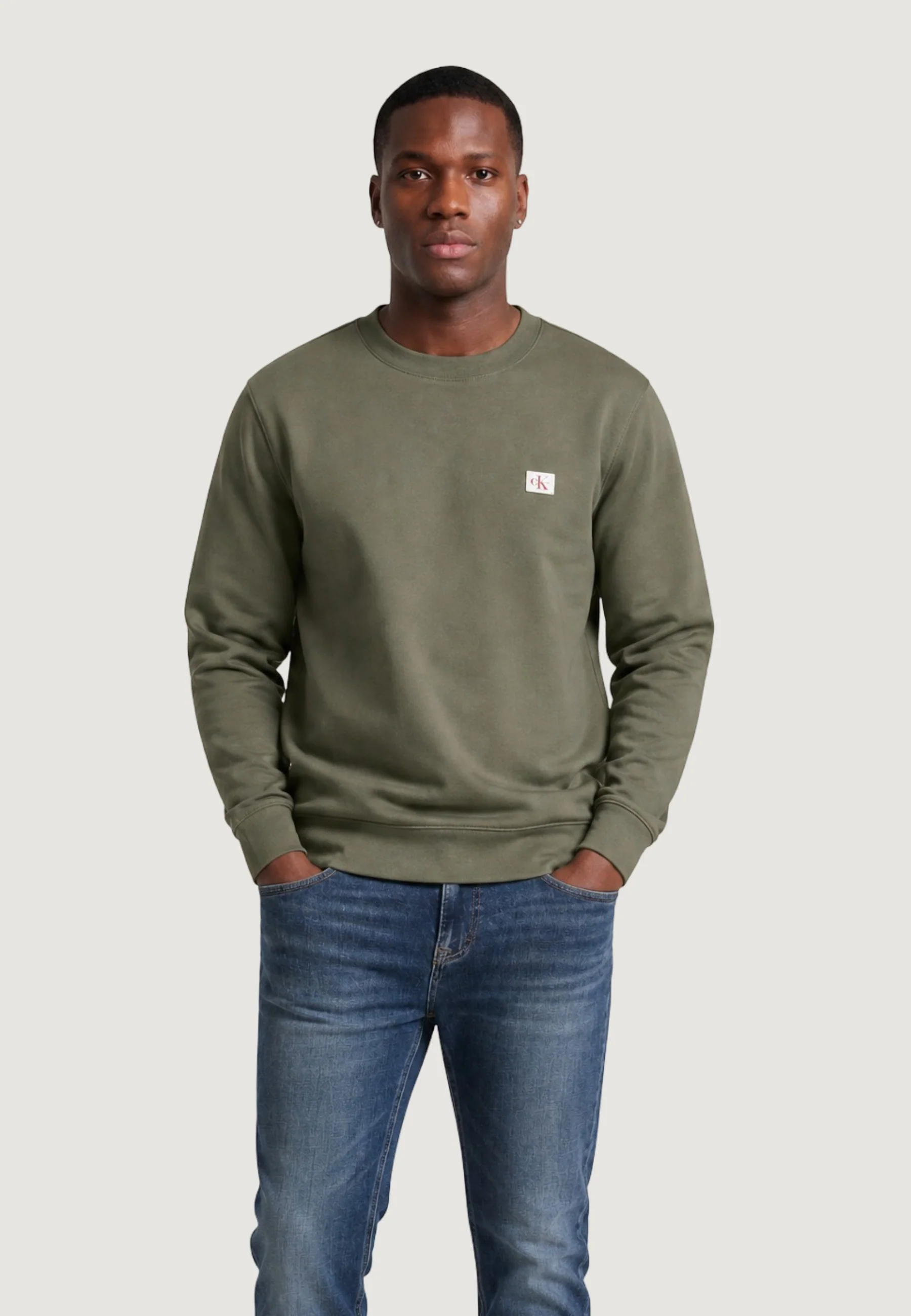 Felpa senza cappuccio Calvin Klein Jeans LV04RG268G