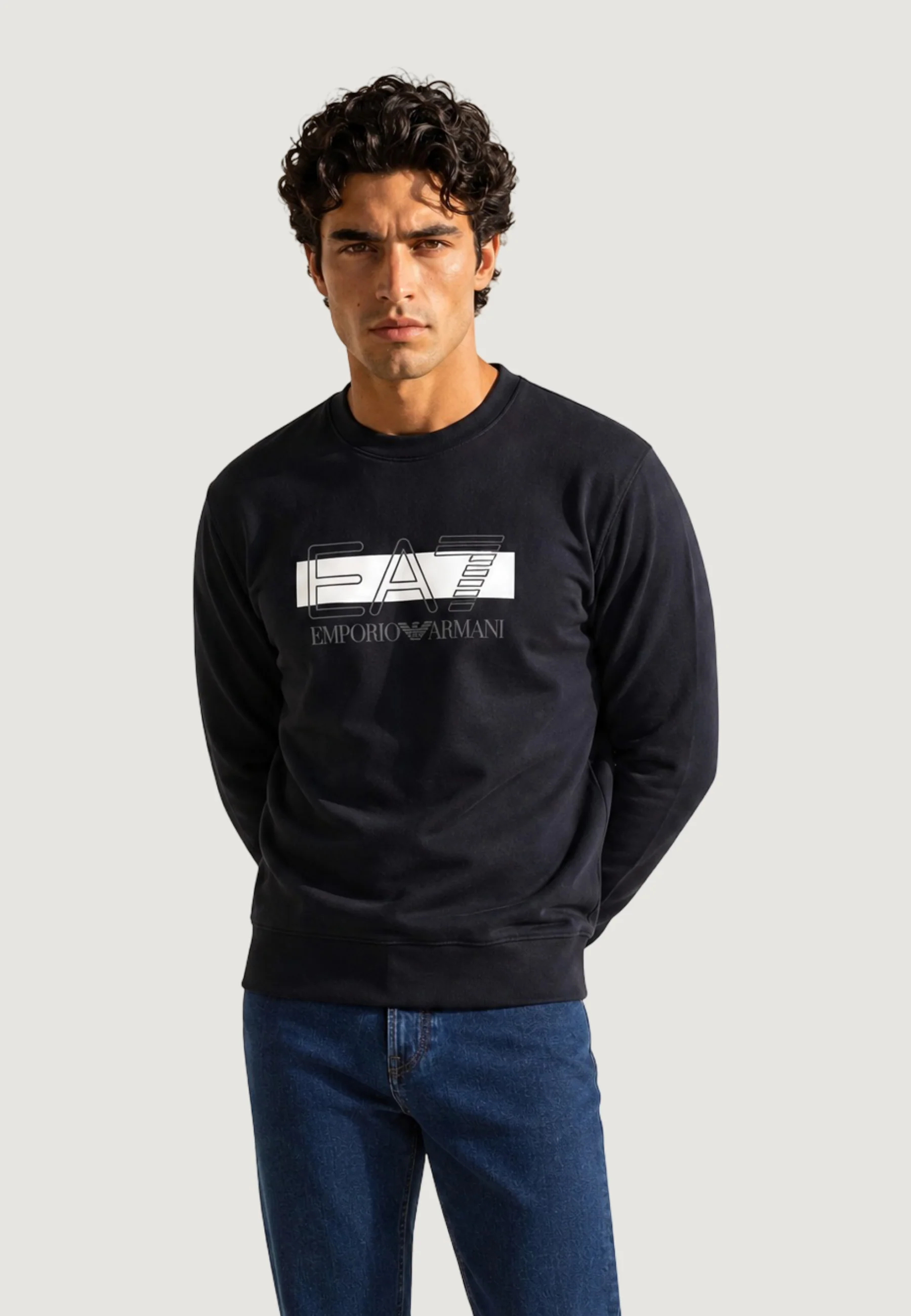 Felpa senza cappuccio EA7 7M002425 AF10377