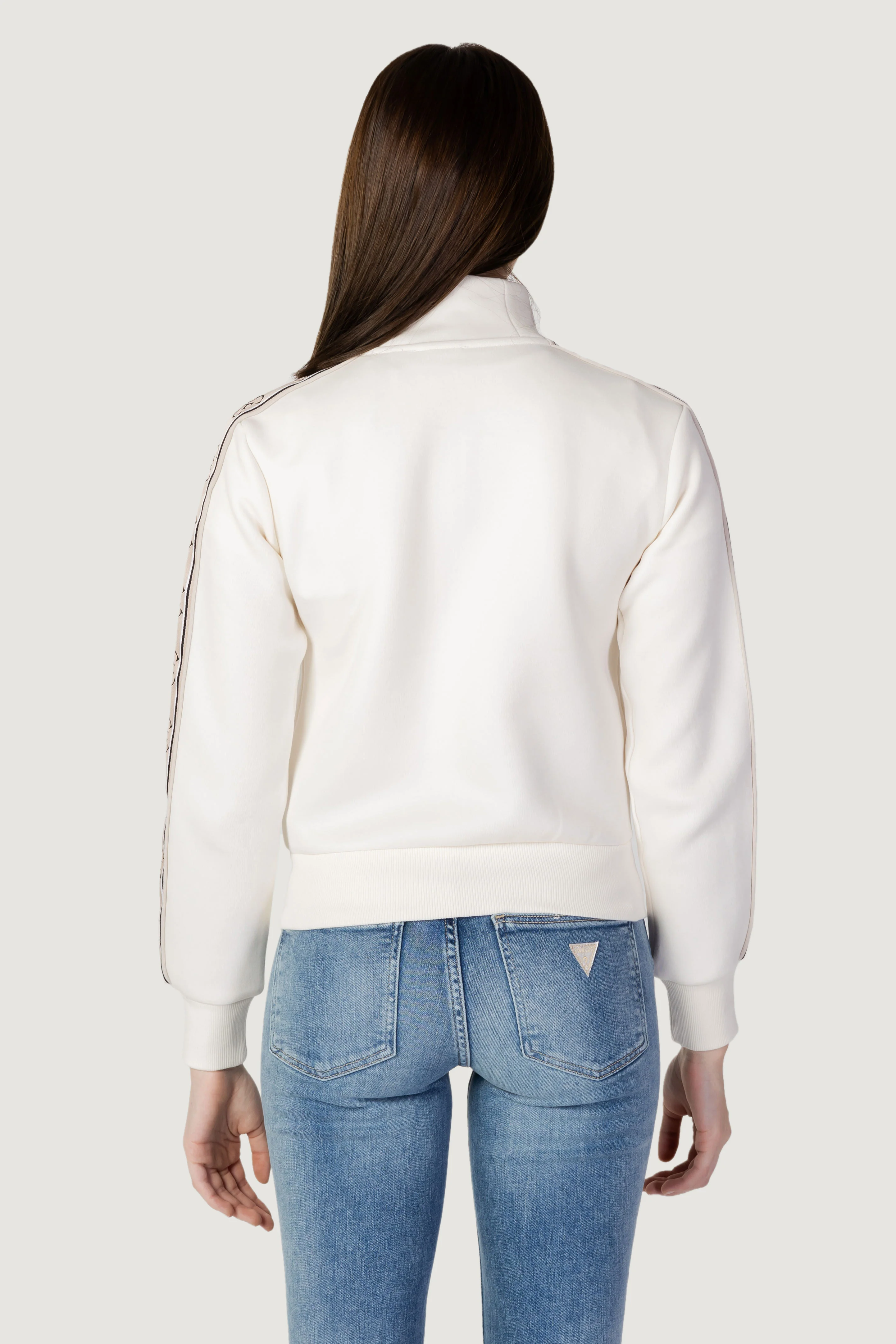 Felpa senza cappuccio Guess Active BRITNEY FULL ZIP - Image 3