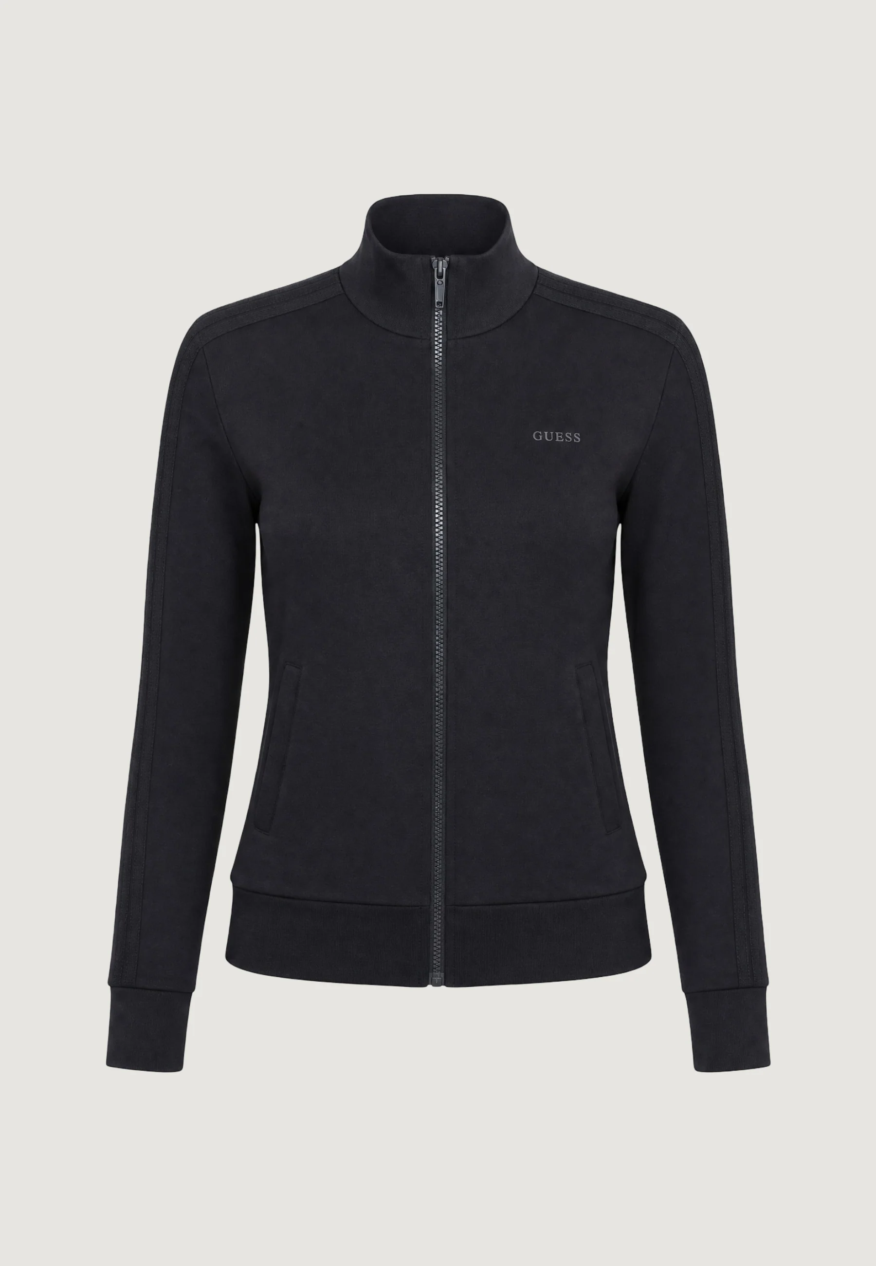 Felpa senza cappuccio Guess Active LYRA HIGH NECK FULL - Image 2