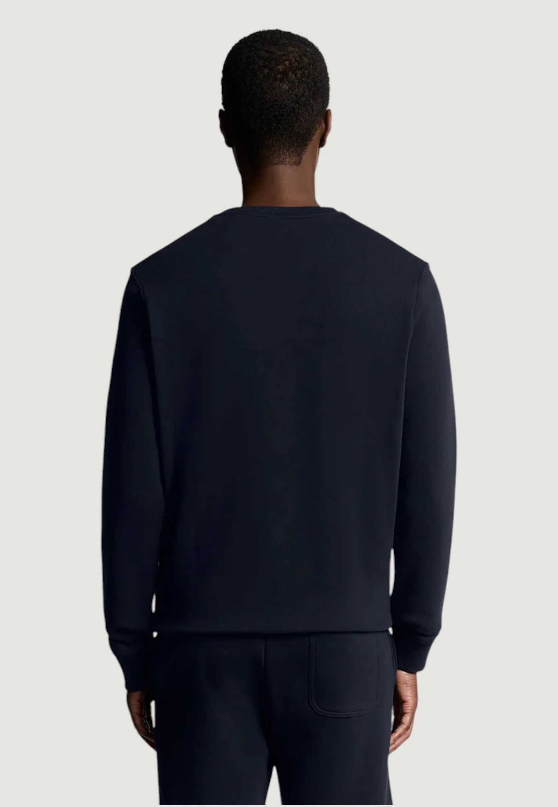 Felpa senza cappuccio Lyle & Scott Brushed Back Crew Neck Sweatsh - Image 2