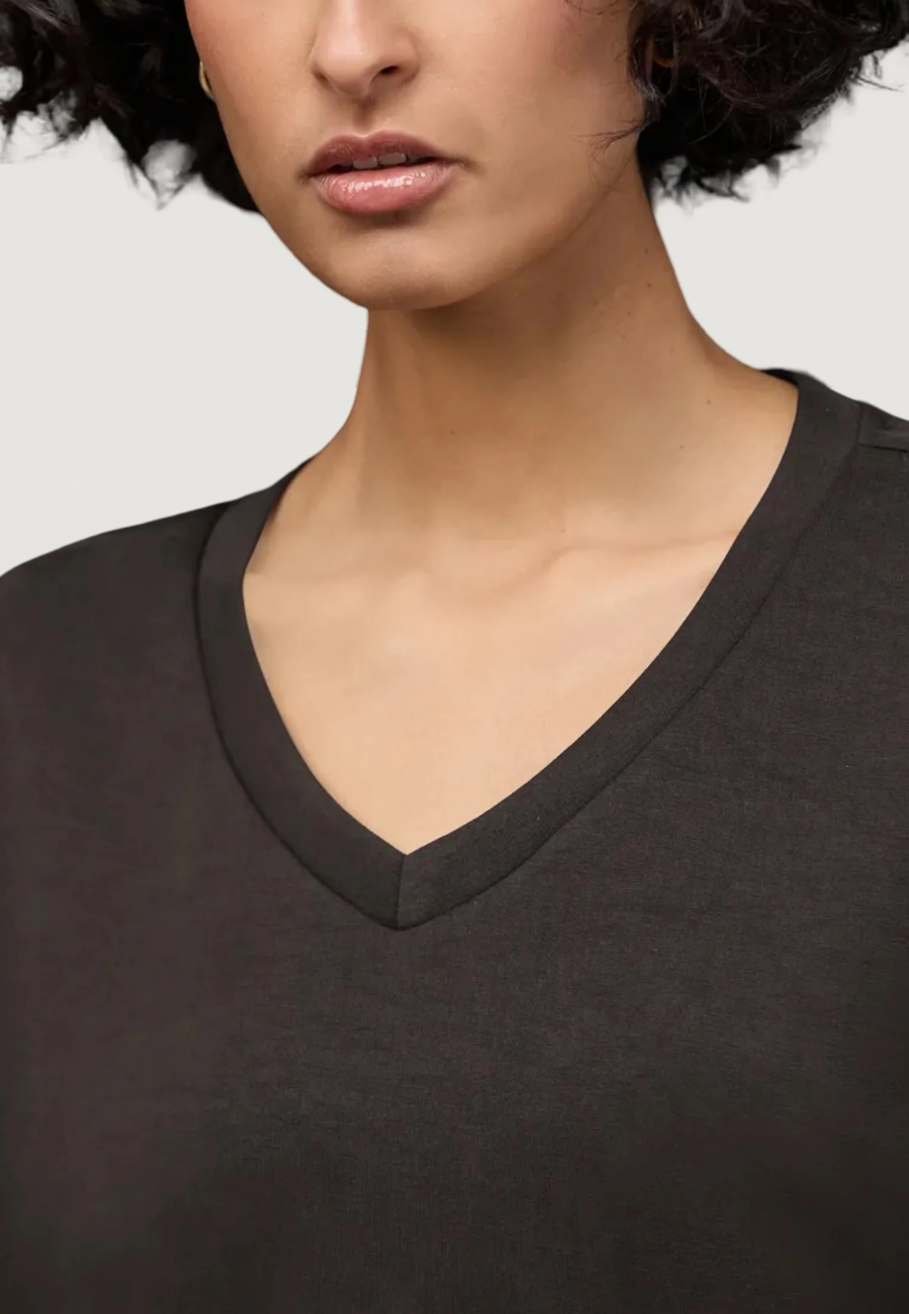 Felpa senza cappuccio Street One EOS_Silk look shirt - Image 4
