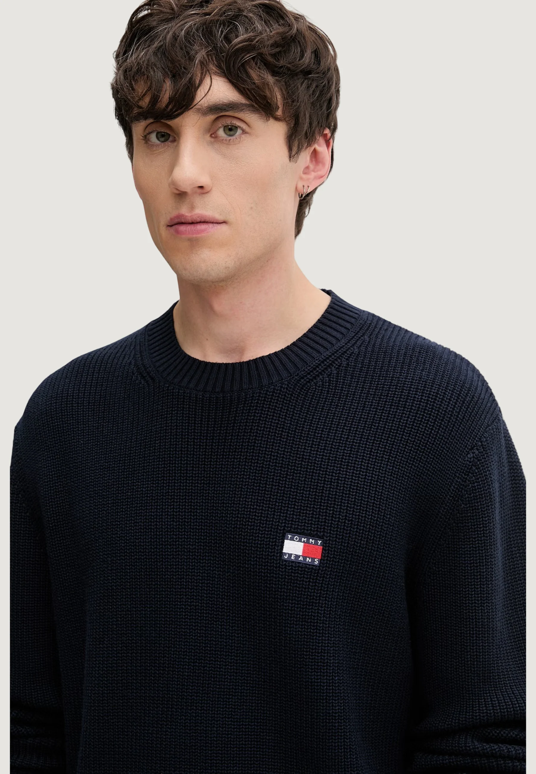 Felpa senza cappuccio Tommy Hilfiger Jeans DM0DM20923 - Image 4