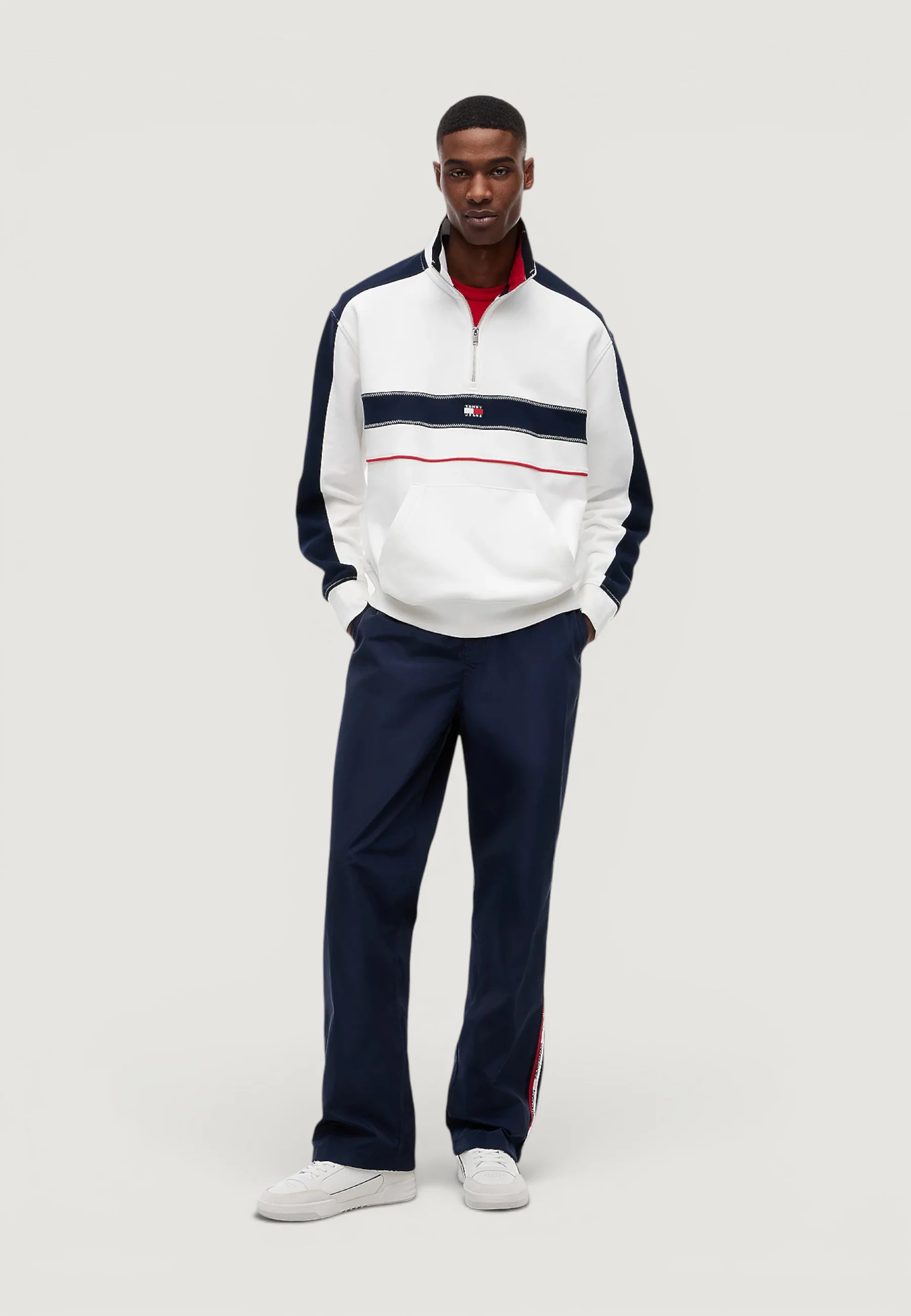 Felpa senza cappuccio Tommy Hilfiger Jeans DM0DM23244 - Image 2