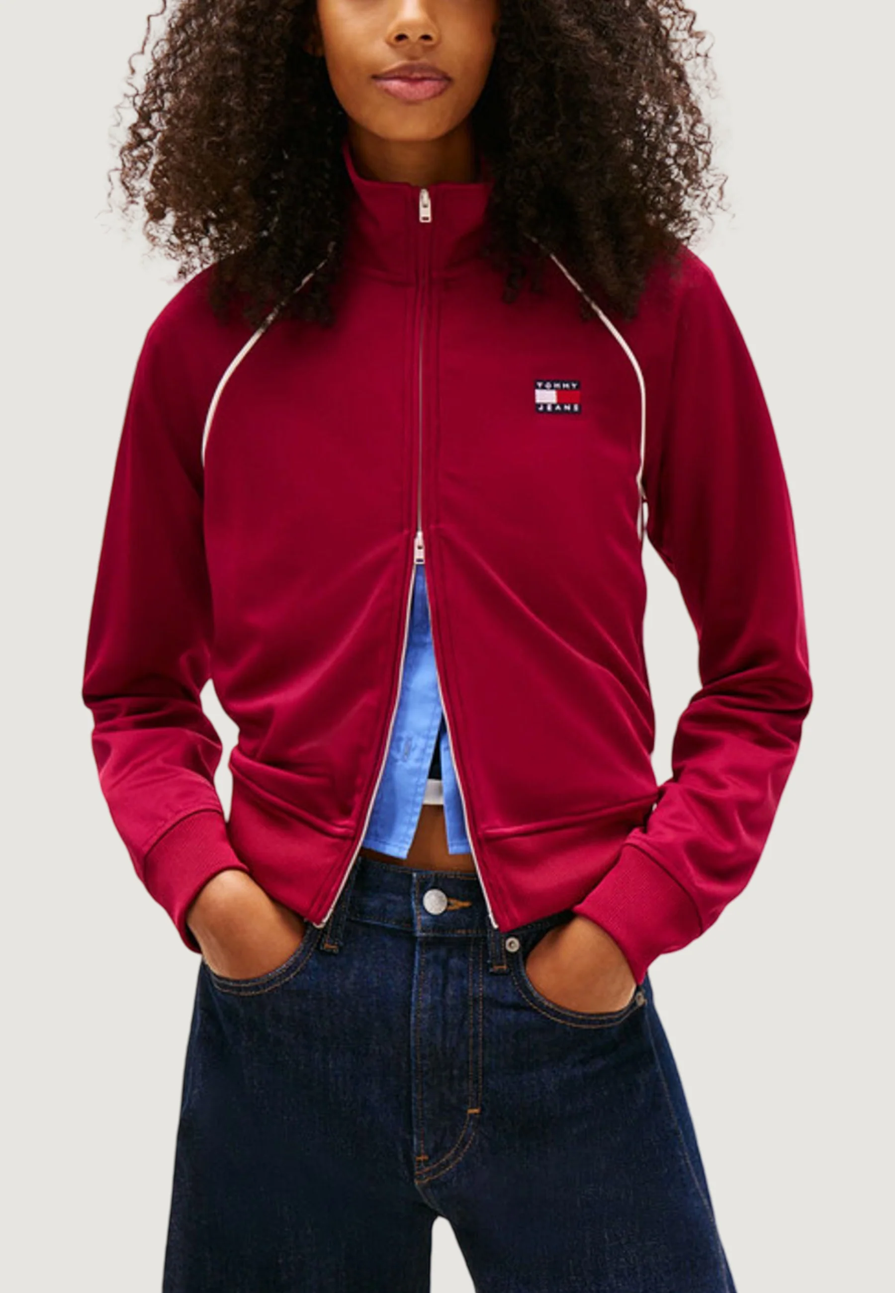 Felpa senza cappuccio Tommy Hilfiger Jeans DW0DW21930 - Image 2