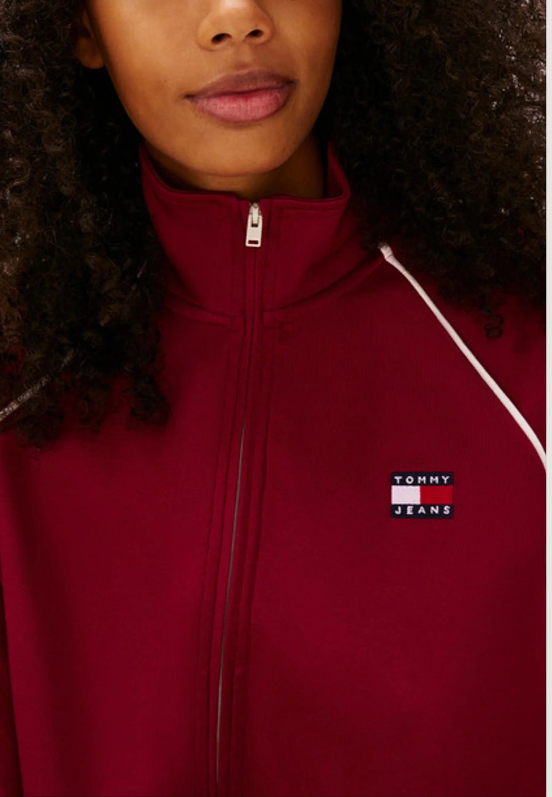 Felpa senza cappuccio Tommy Hilfiger Jeans DW0DW21930 - Image 4