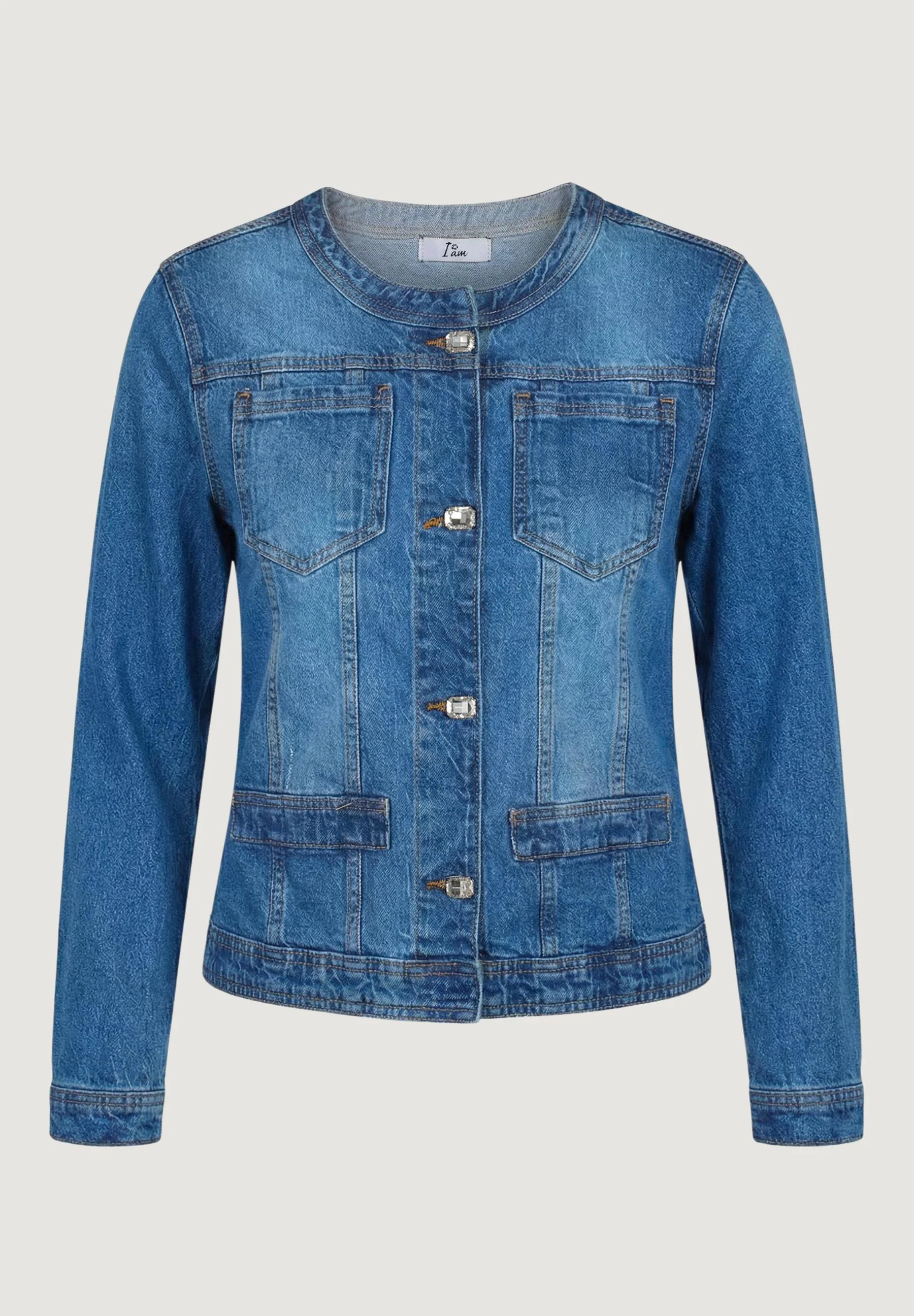 Giacchetto I am Giacca Cotone Denim - Image 4