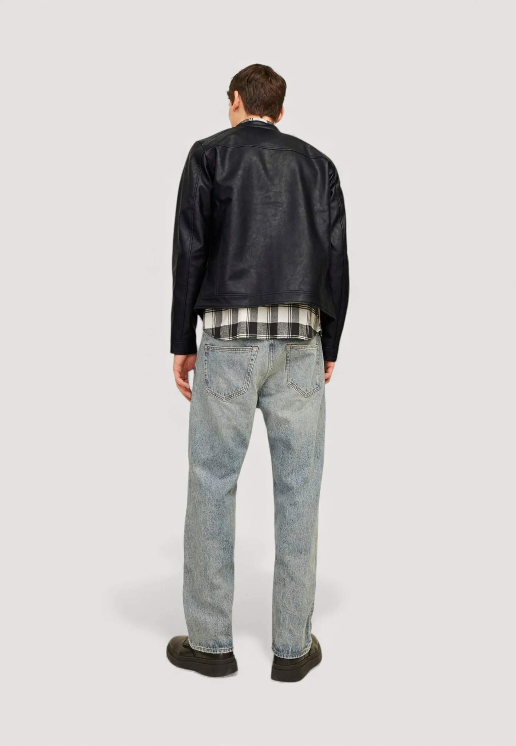 Giacchetto Jack Jones JJEDYLAN CLEAN PU JACKET NOOS - Image 2