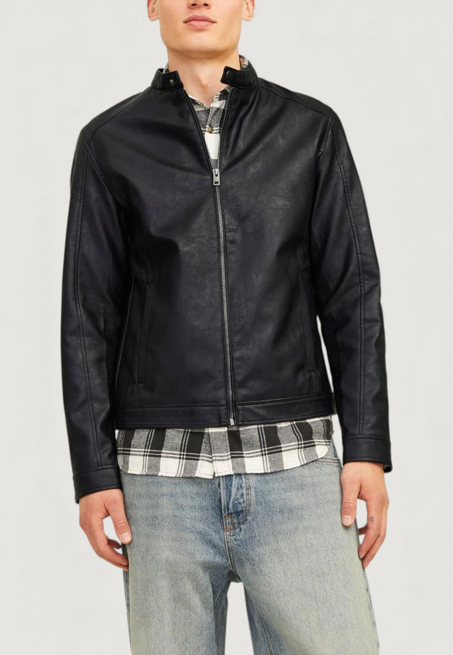 Giacchetto Jack Jones JJEDYLAN CLEAN PU JACKET NOOS - Image 4