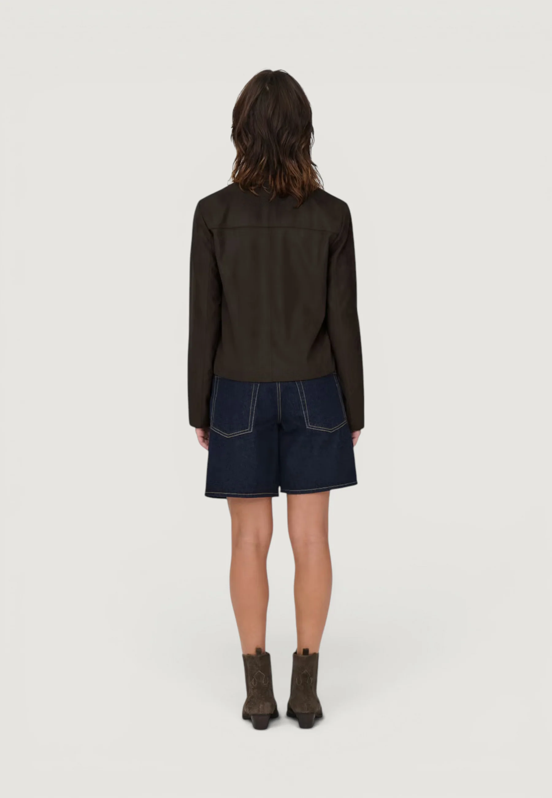 Giacchetto Jacqueline de Yong JDYNICO FAUX SUEDE JACKET OTW SGO NOOS - Image 4