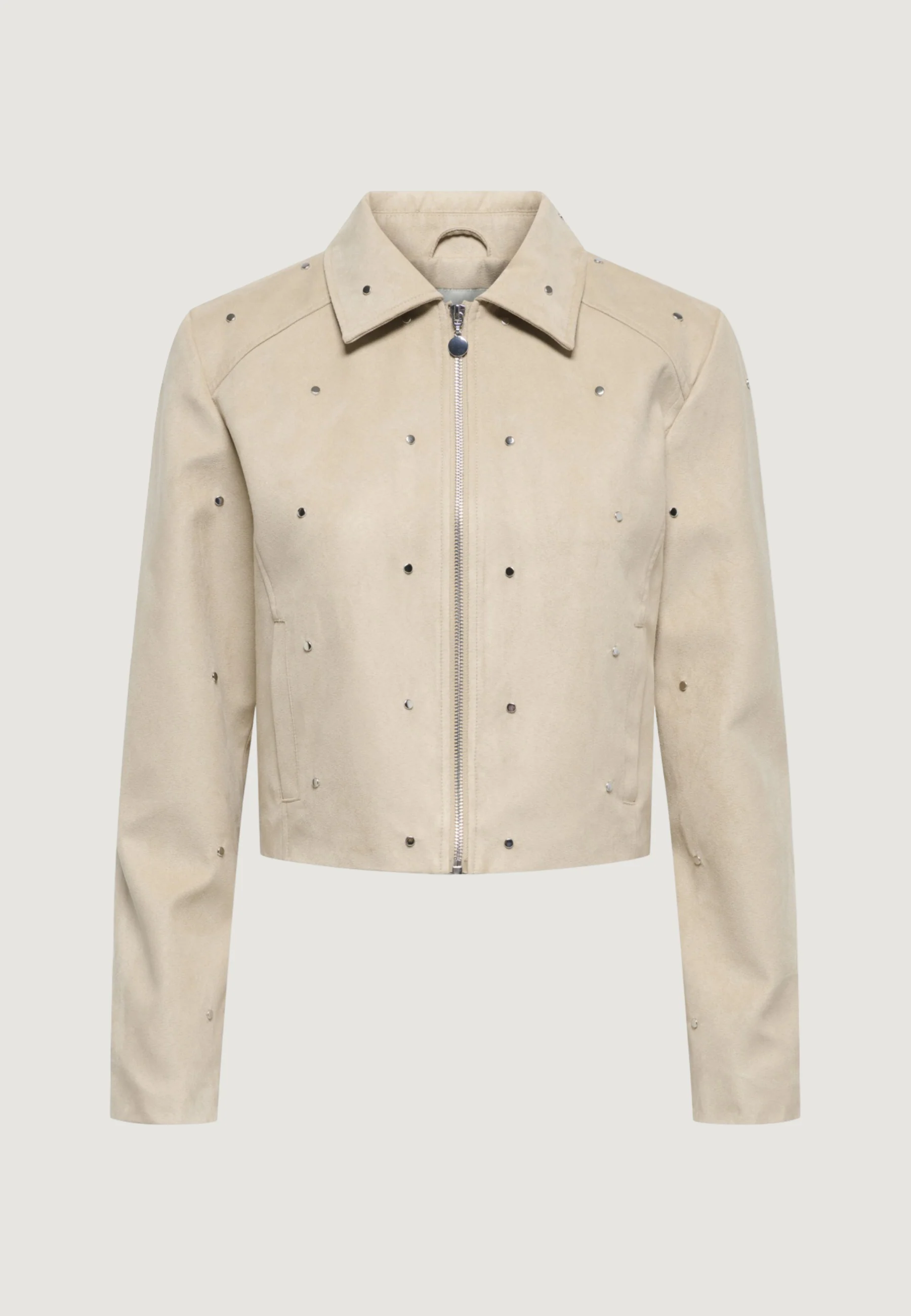 Giacchetto Jacqueline de Yong Jdyrowan Faux Suede Stud Jacket Otw Sgo