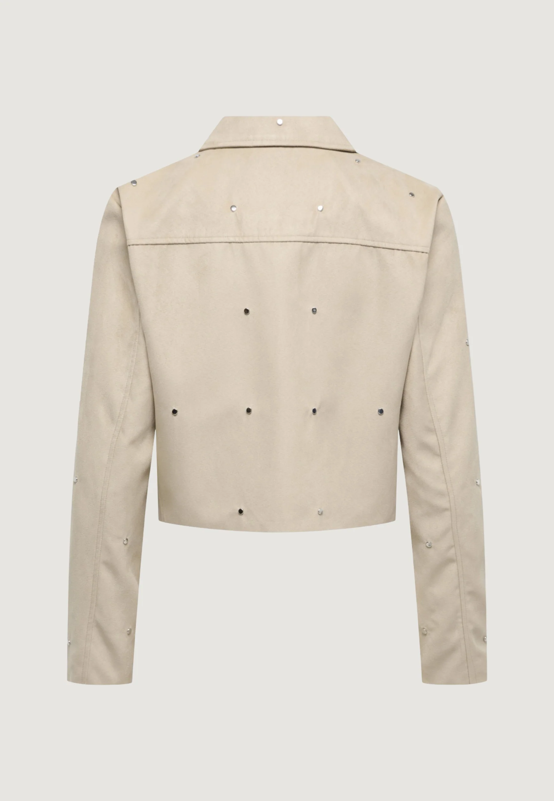 Giacchetto Jacqueline de Yong Jdyrowan Faux Suede Stud Jacket Otw Sgo - Image 2