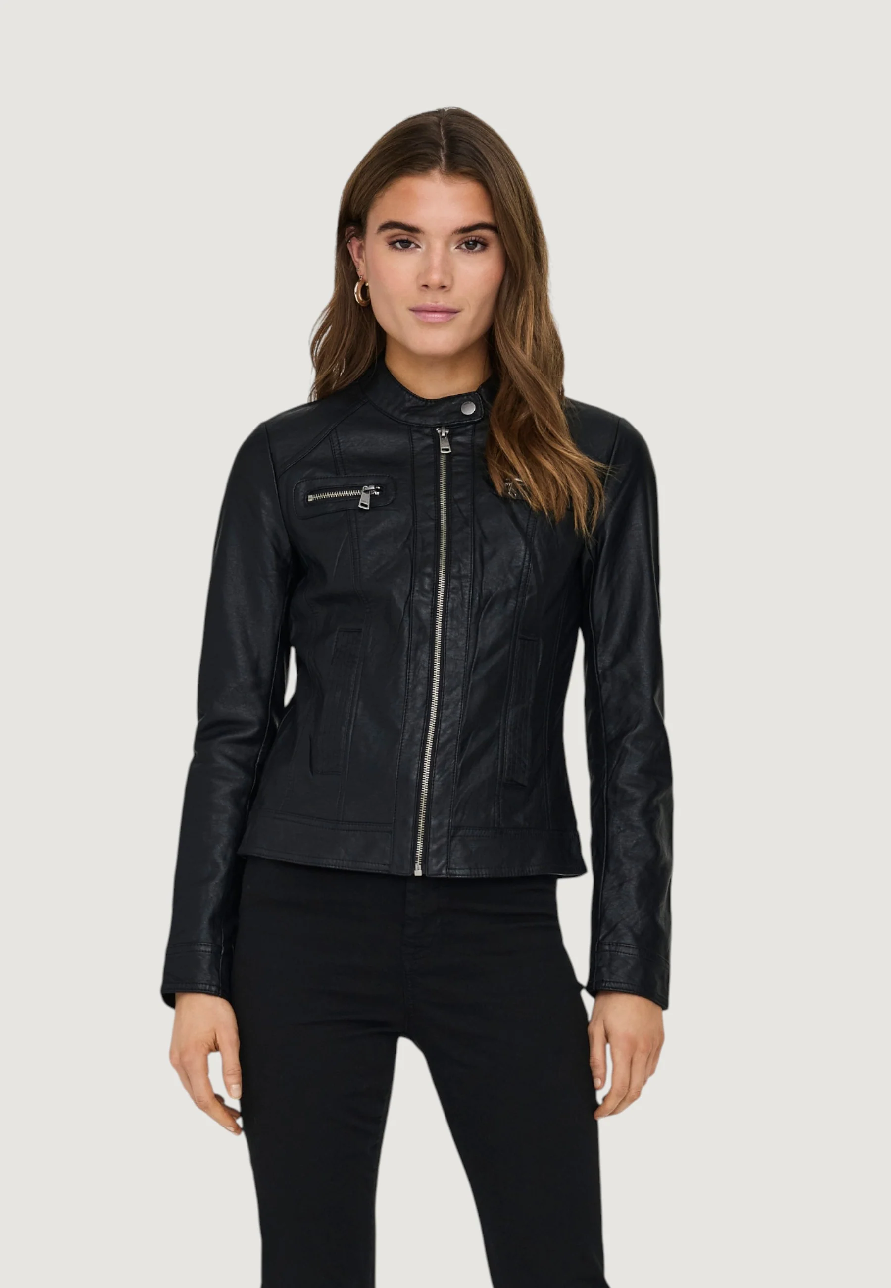 Giacchetto Only BANDIT FAUX LEATHER BIKER NOOS - Image 3