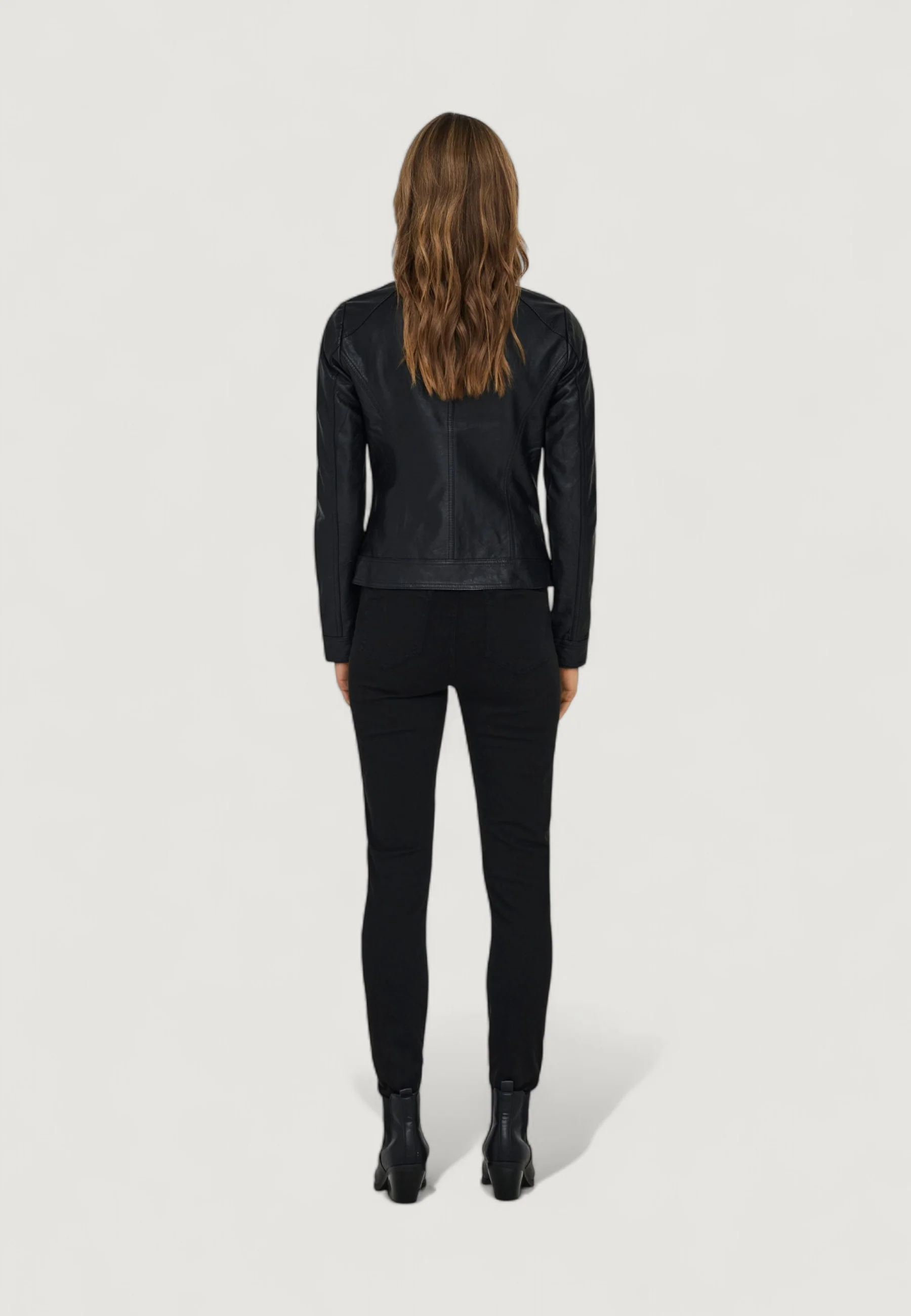 Giacchetto Only BANDIT FAUX LEATHER BIKER NOOS - Image 4