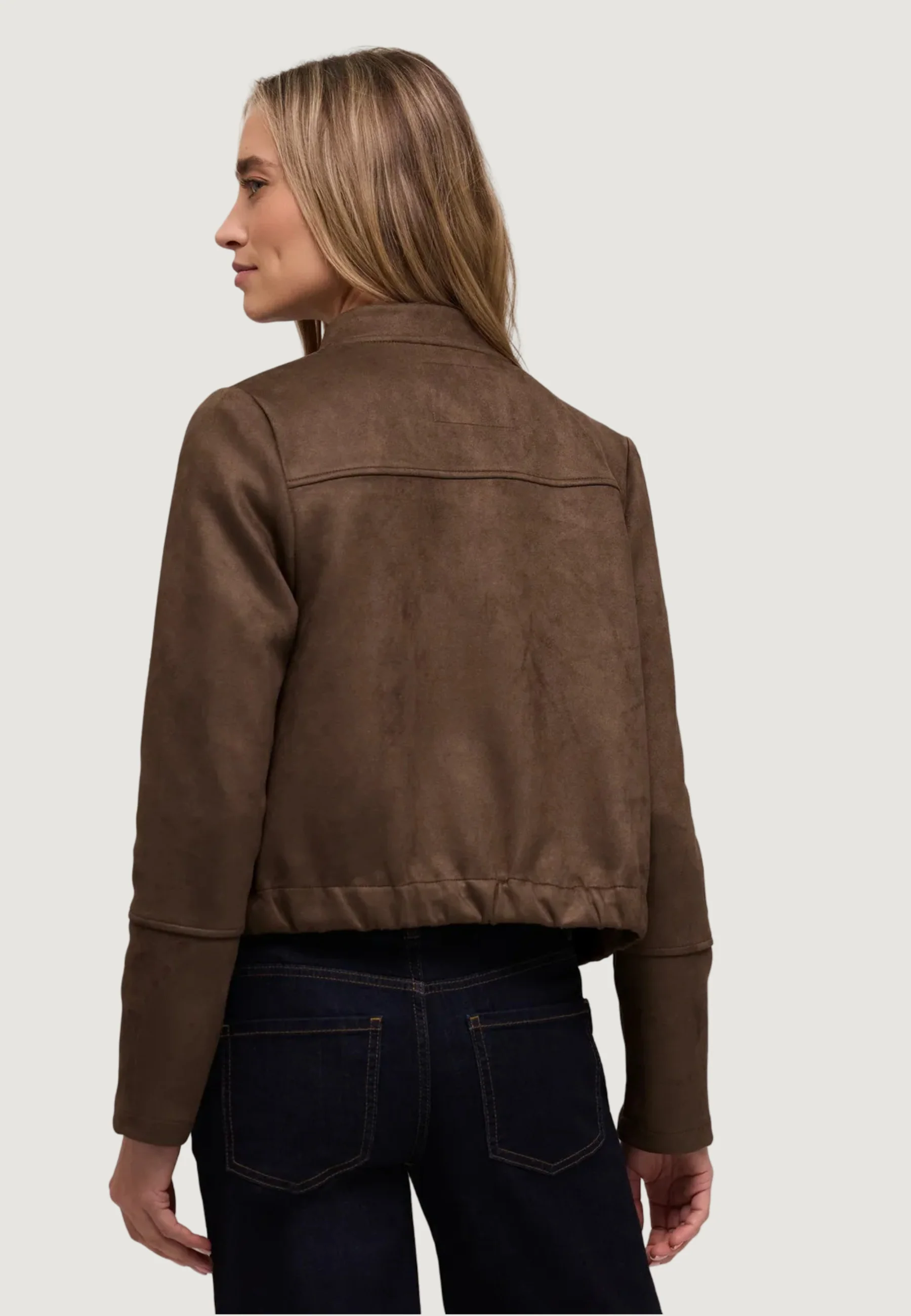 Giacchetto Street One Short Velours Jkt w. - Image 5