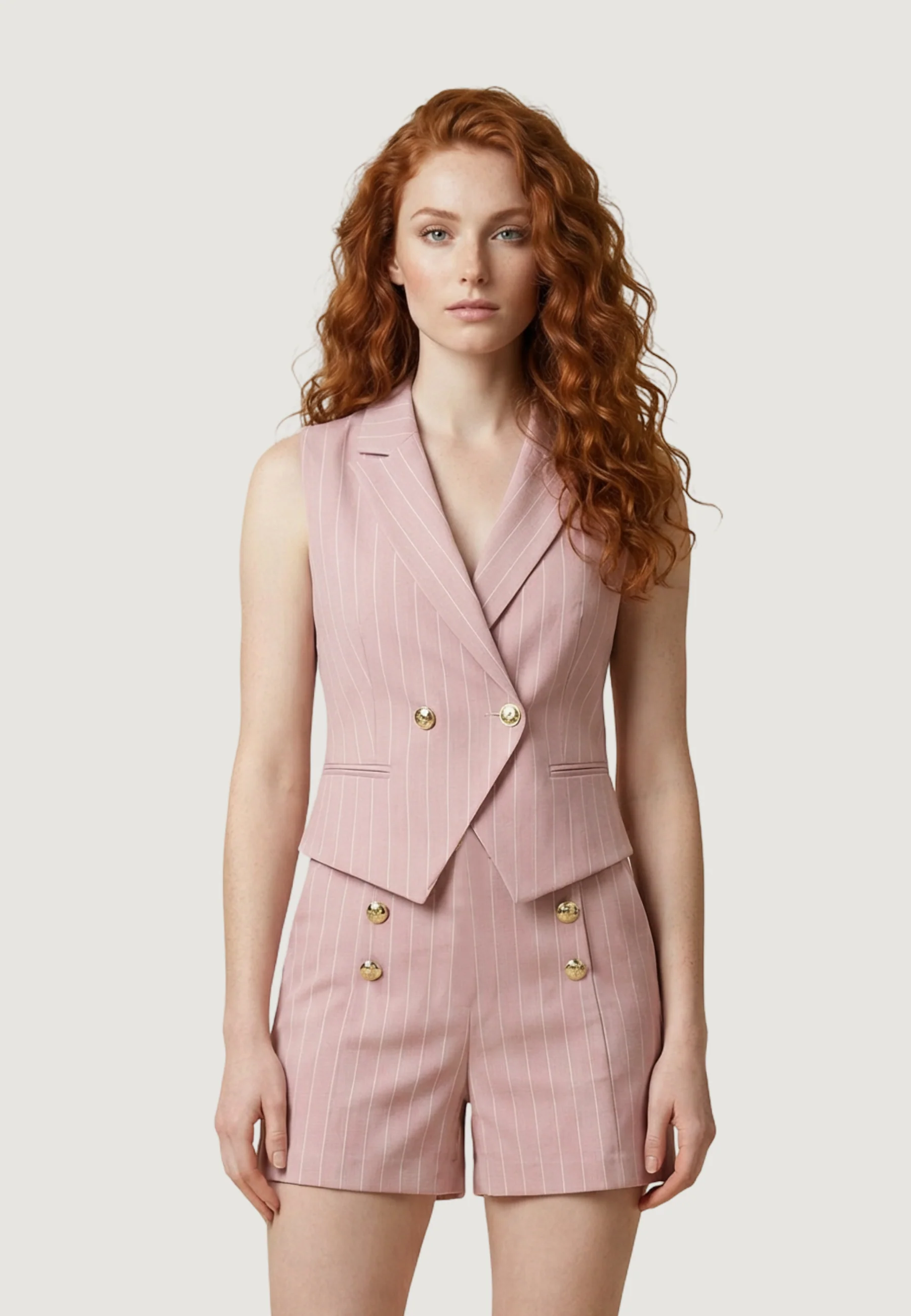 Gilet da completo Artigli DUE BOTTONI GESSATO