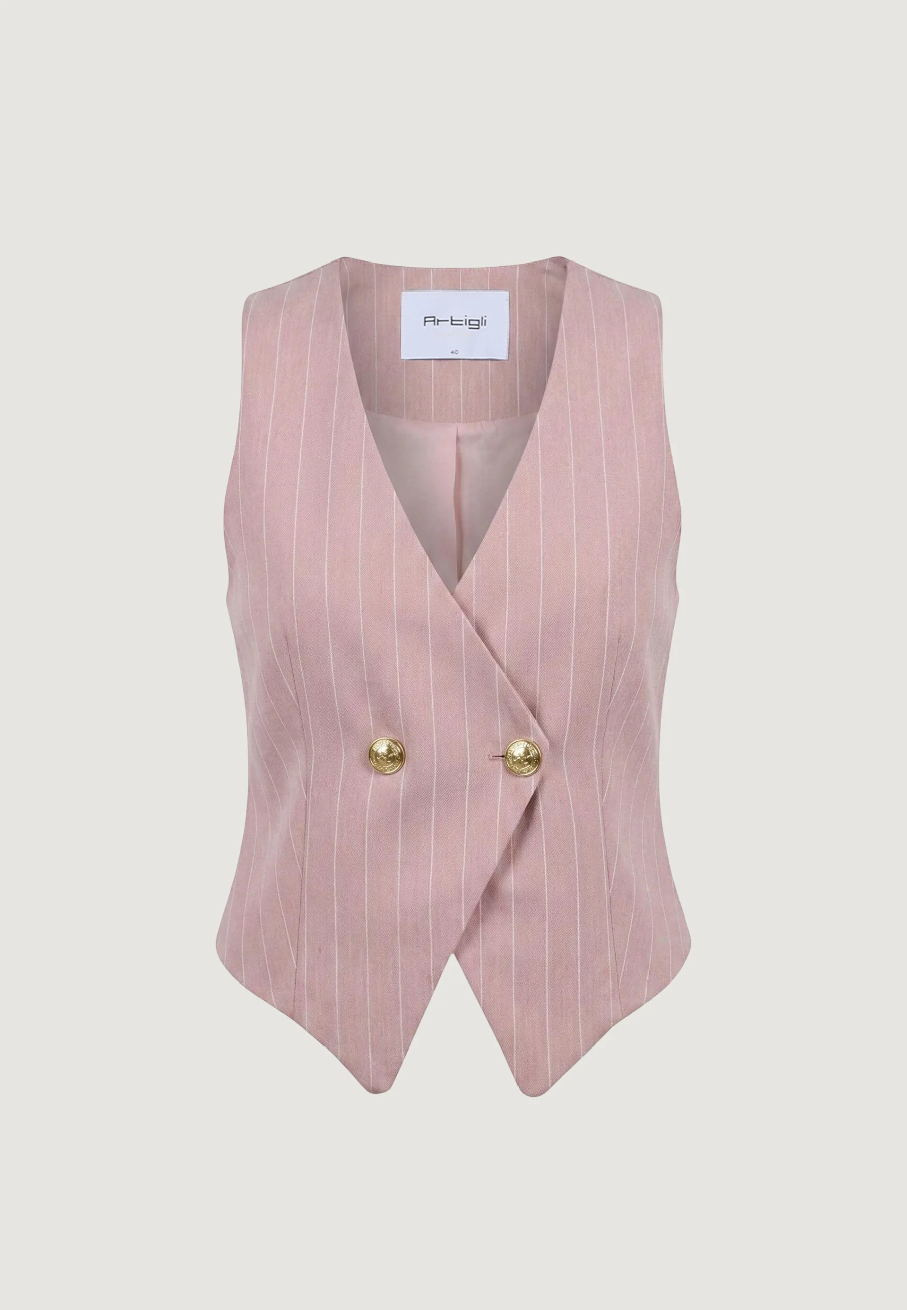 Gilet da completo Artigli DUE BOTTONI GESSATO - Image 2