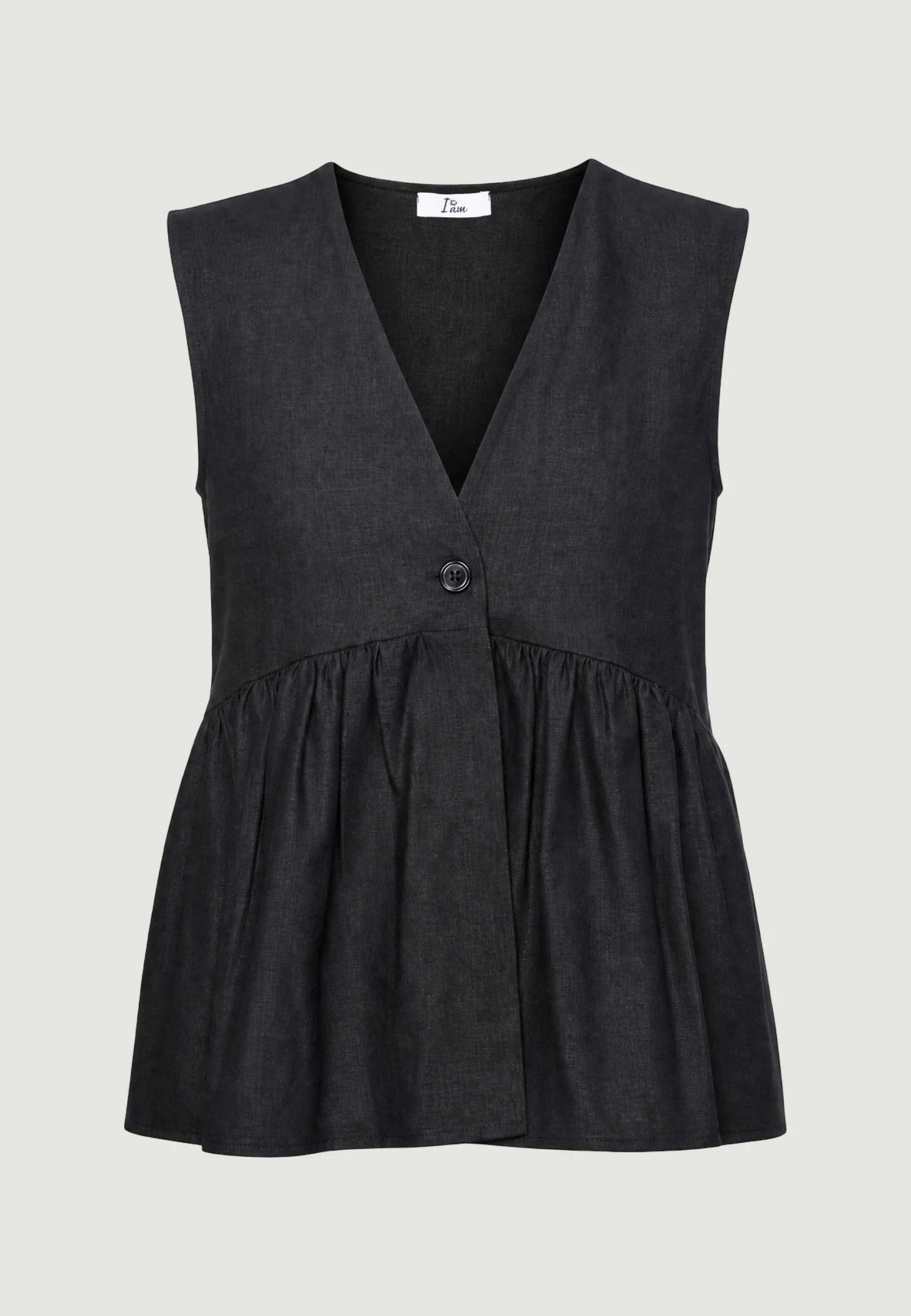 Gilet da completo I am Gilet Lino Bottoni