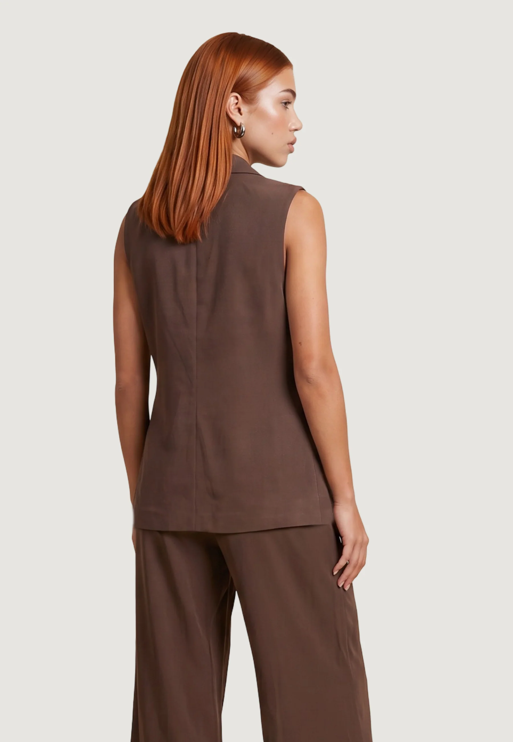 Gilet da completo I am Gilet Modal Monopetto - Image 3