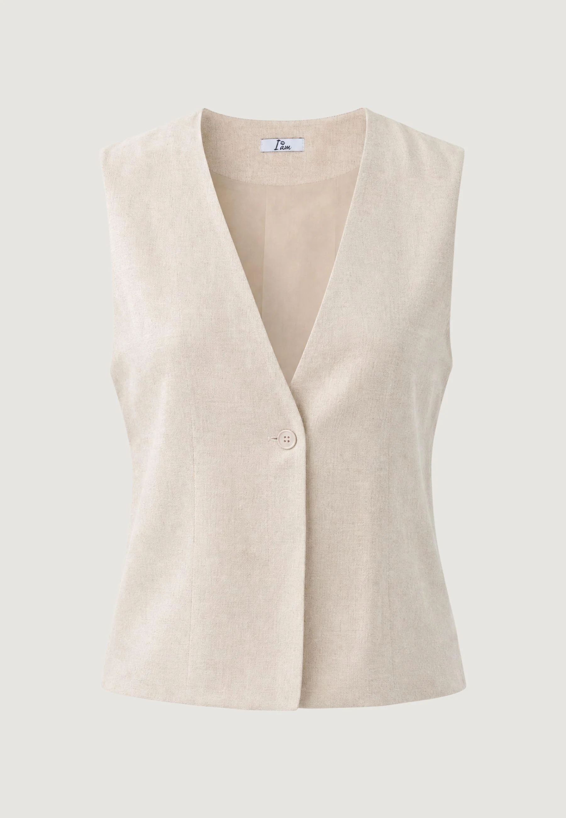 Gilet da completo I am Gilet Viscosa Lino - Image 4