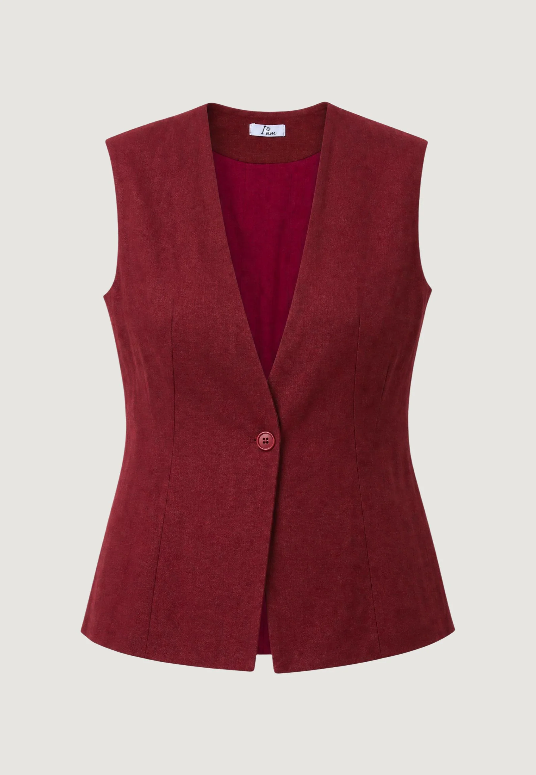 Gilet da completo I am Gilet Viscosa Lino - Image 4