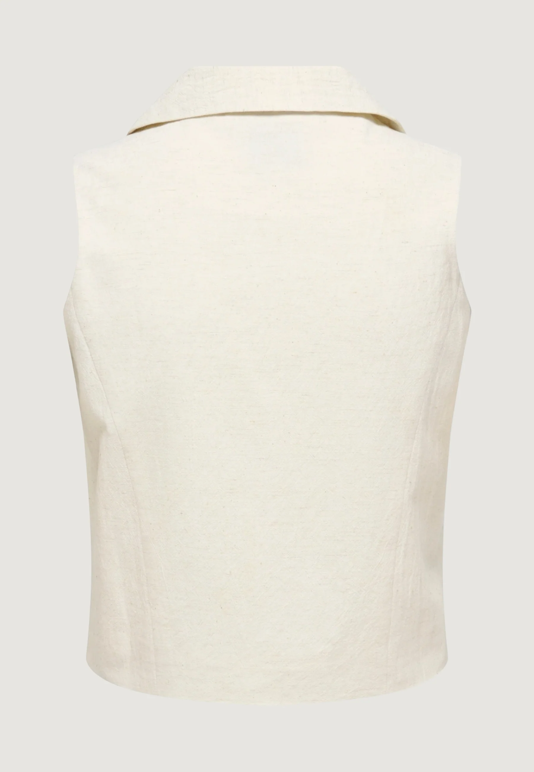 Gilet da completo Jacqueline de Yong Jdymilan Linen S/L Waistcoat Tlr - Image 4
