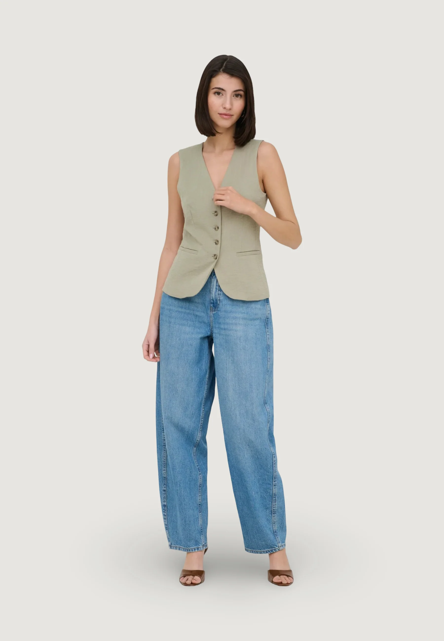 Gilet da completo Jacqueline de Yong Jdyriver S/L Waistcoat Tlr - Image 5