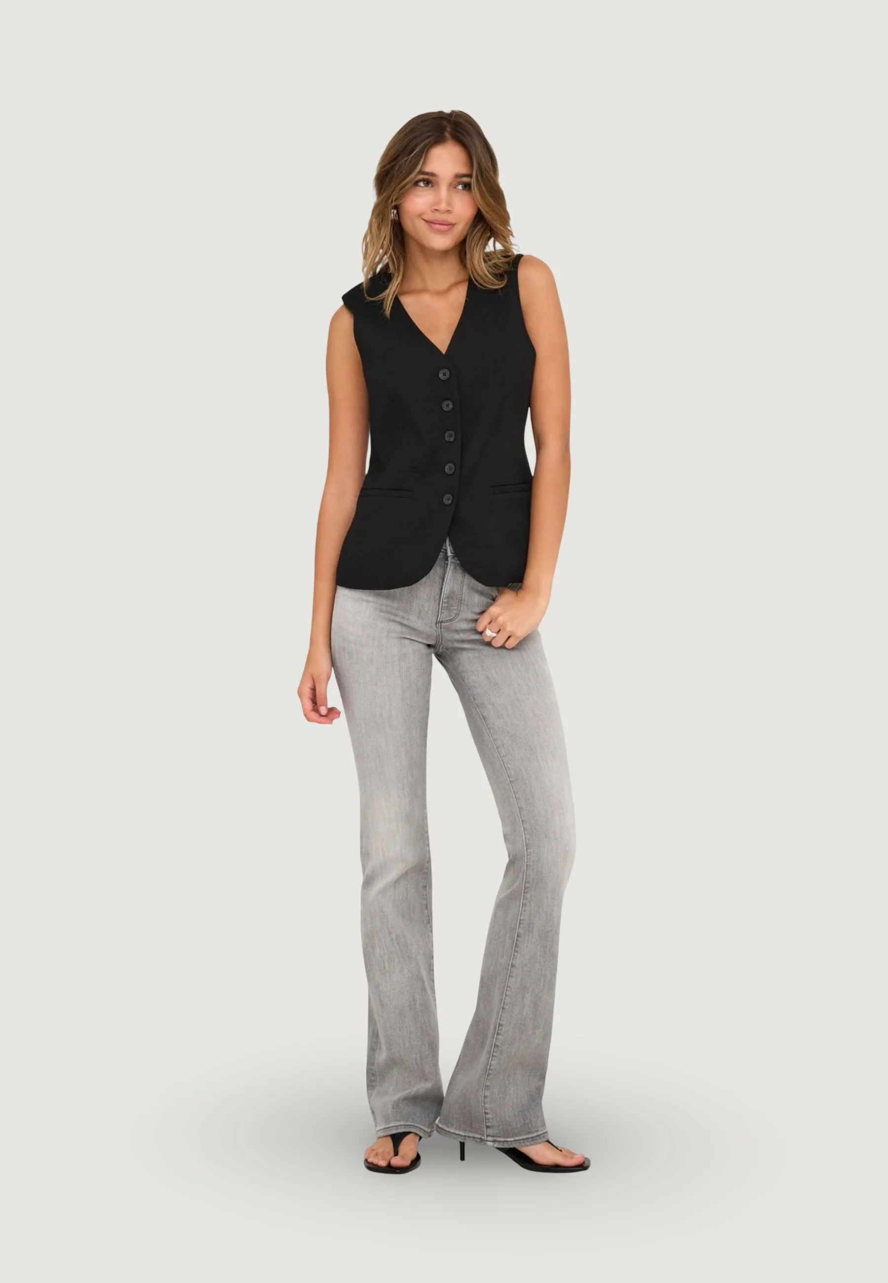 Gilet da completo Jacqueline de Yong Jdyriver S/L Waistcoat Tlr - Image 5